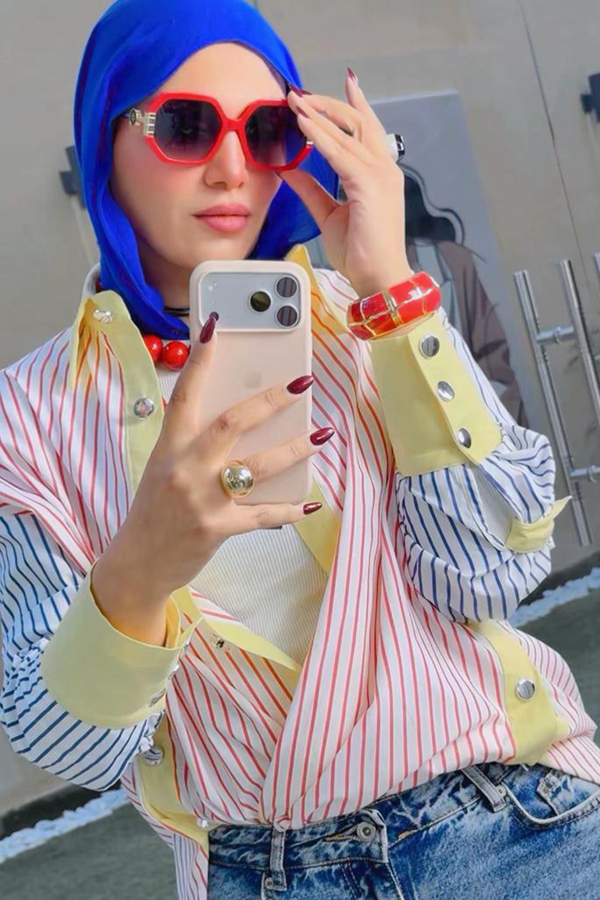 Stripe Poplin Shirt