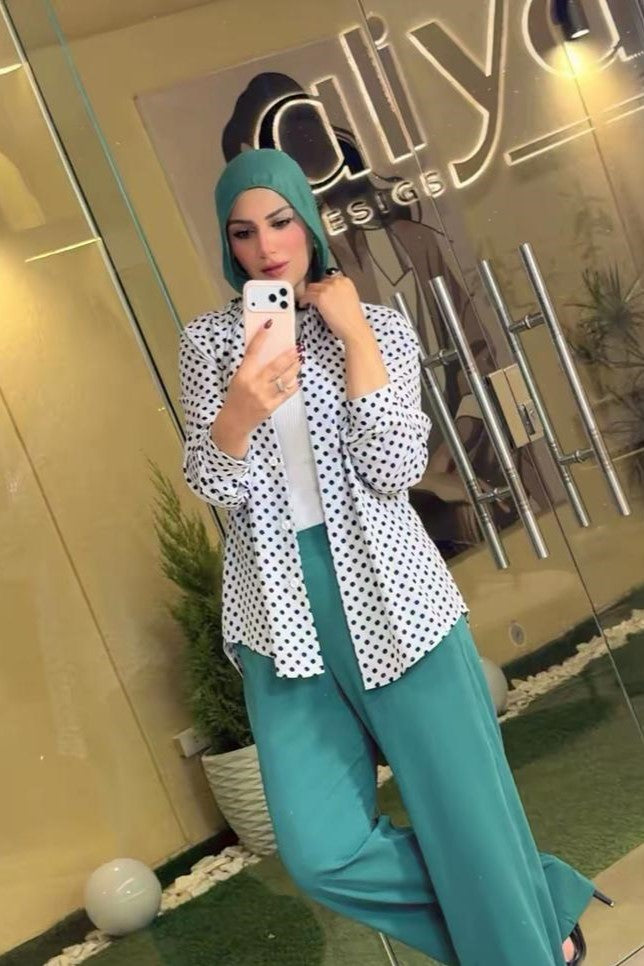 Dot Soft Crepe Shirt