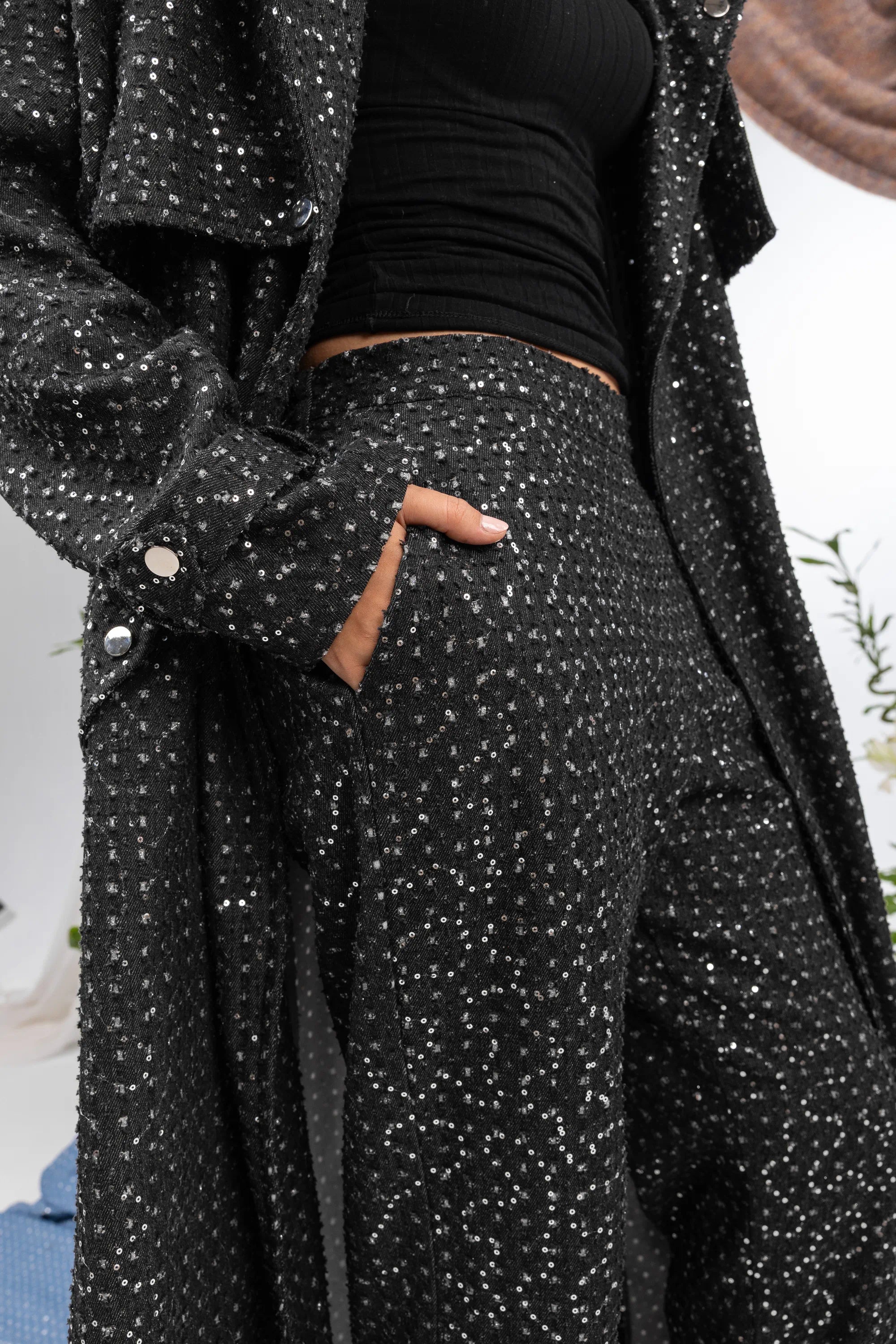Stardust Pants -Black
