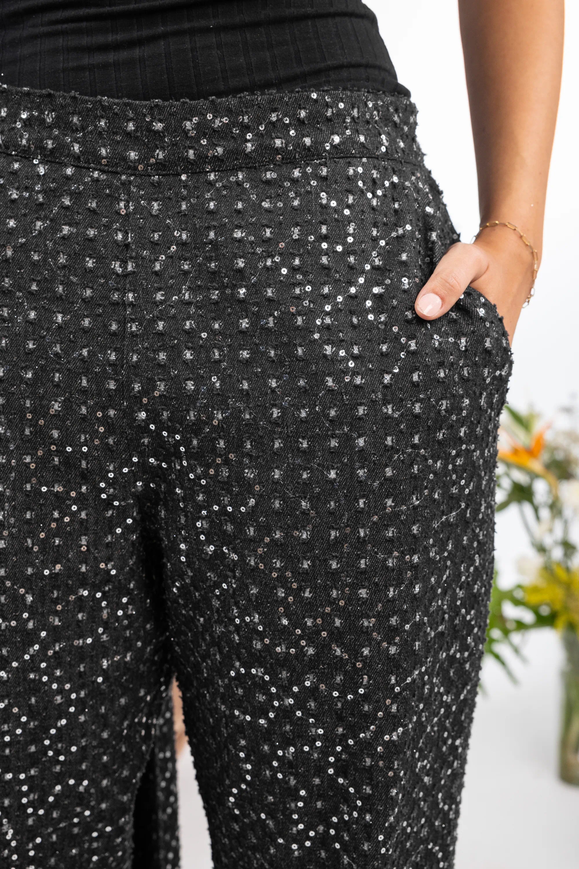 Stardust Pants -Black