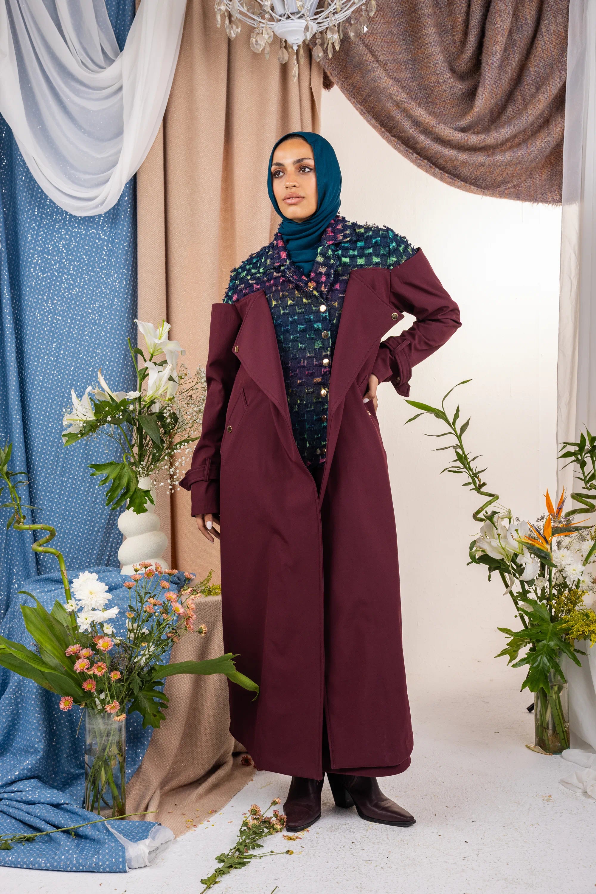 Shield Set - Burgundy