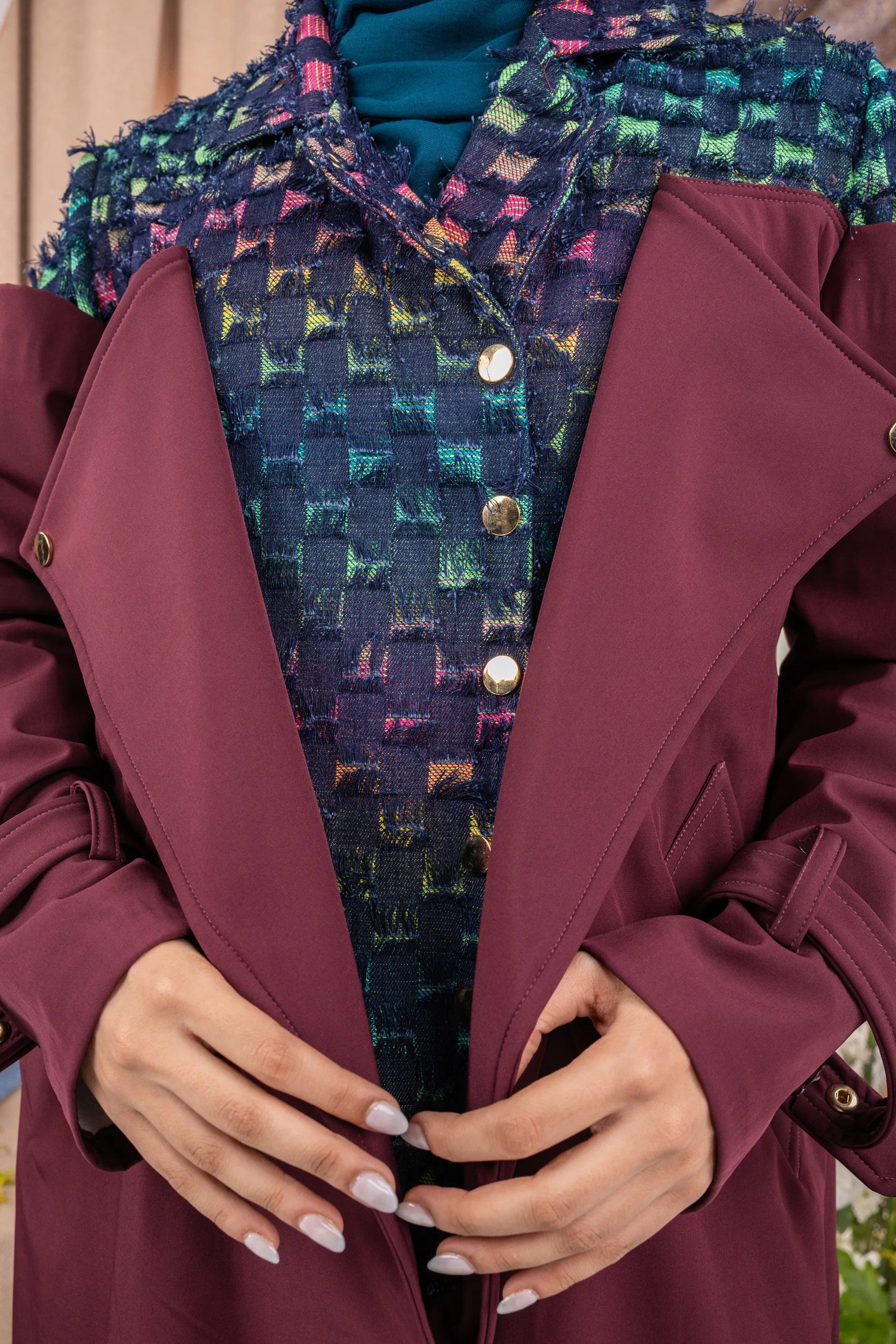 Shield Set - Burgundy