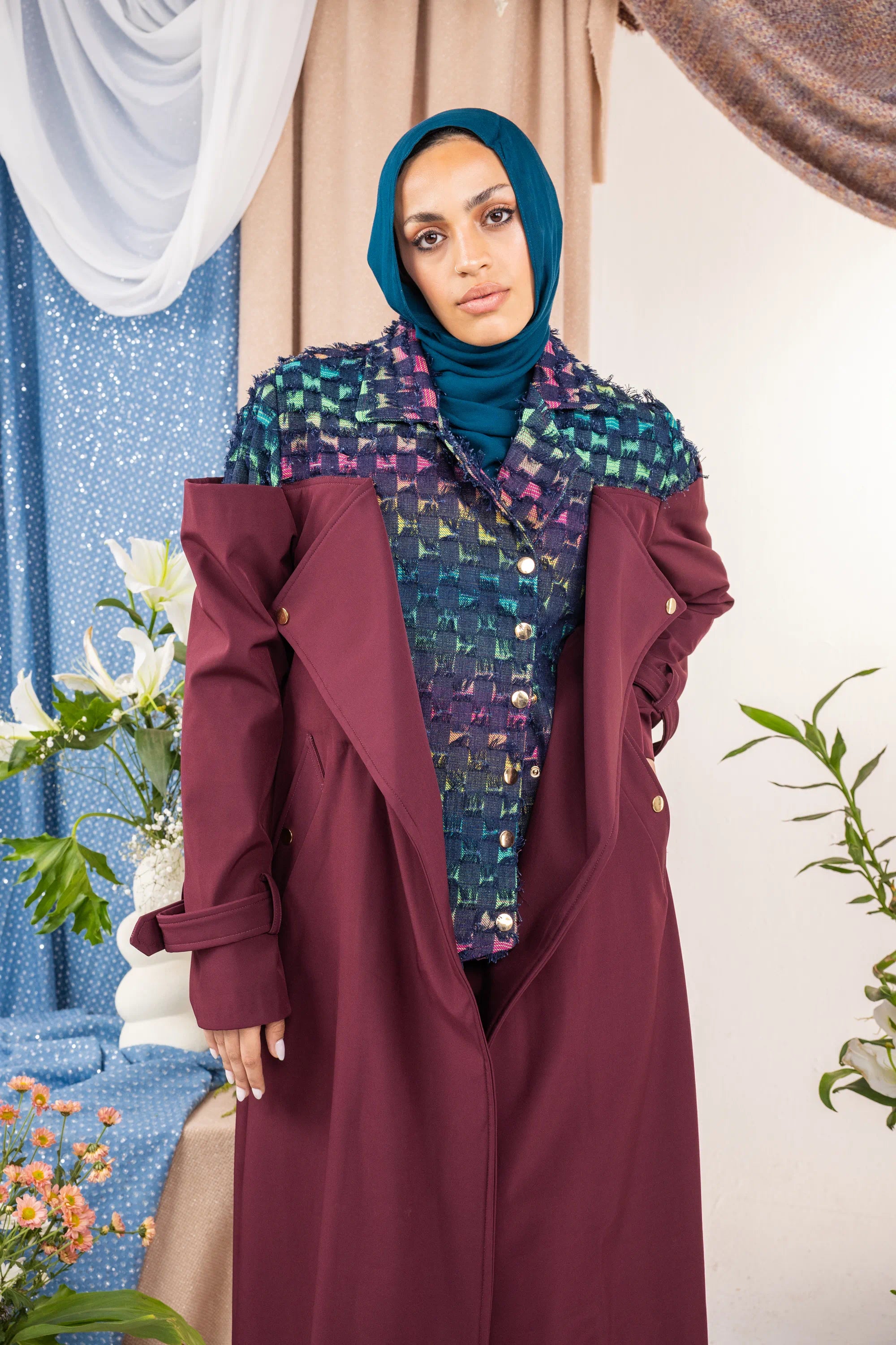 Shield Set - Burgundy