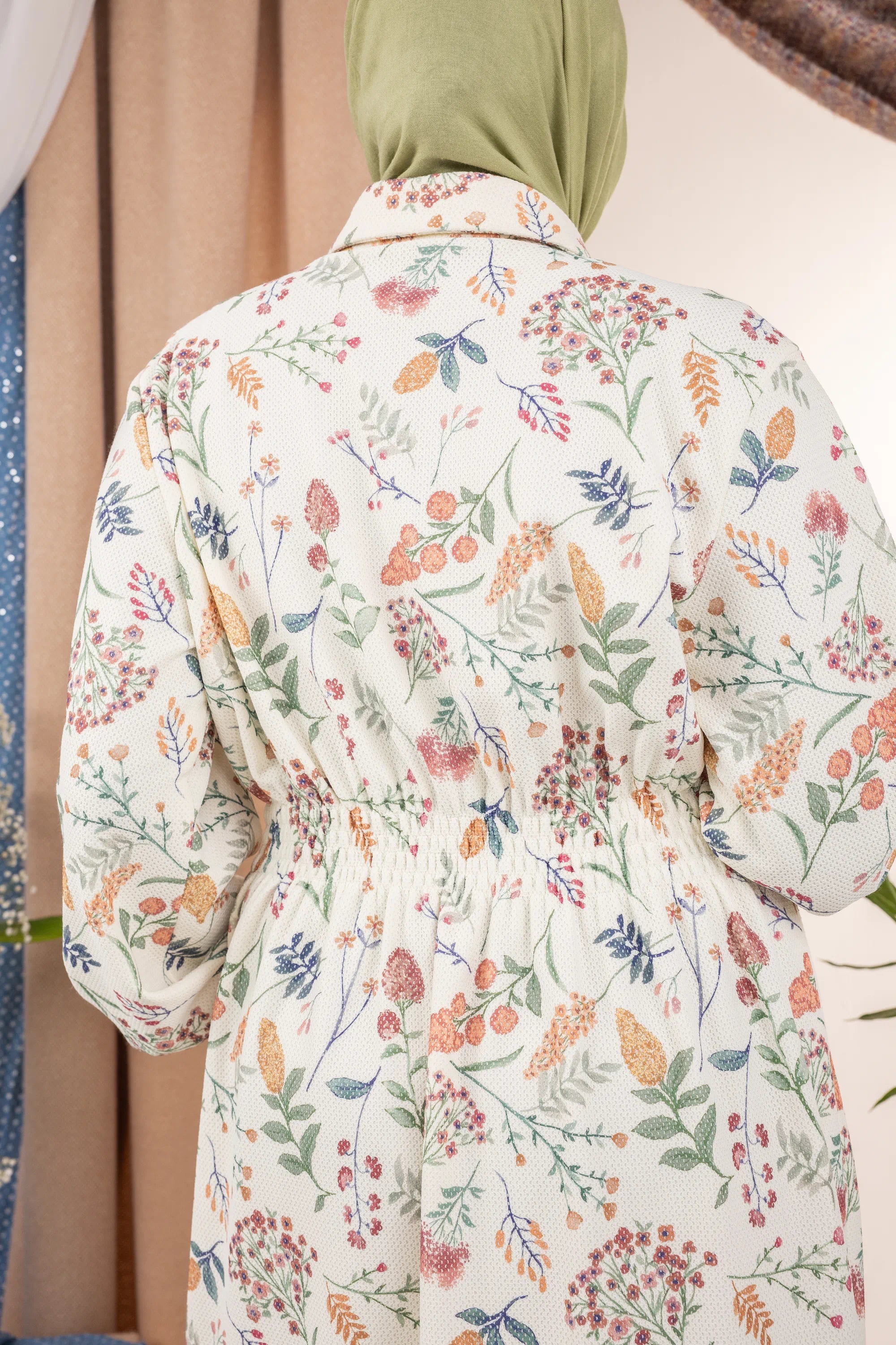 Pastel Dress - White