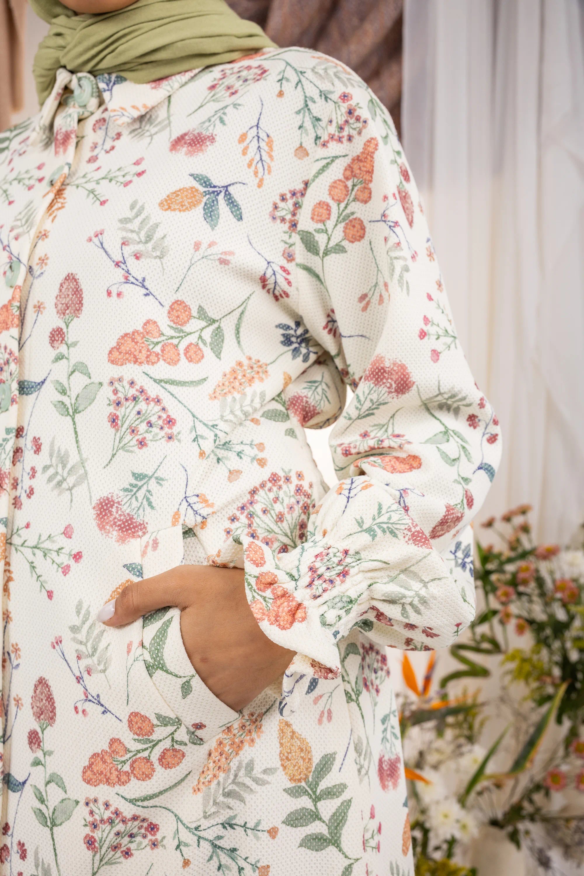 Pastel Dress - White