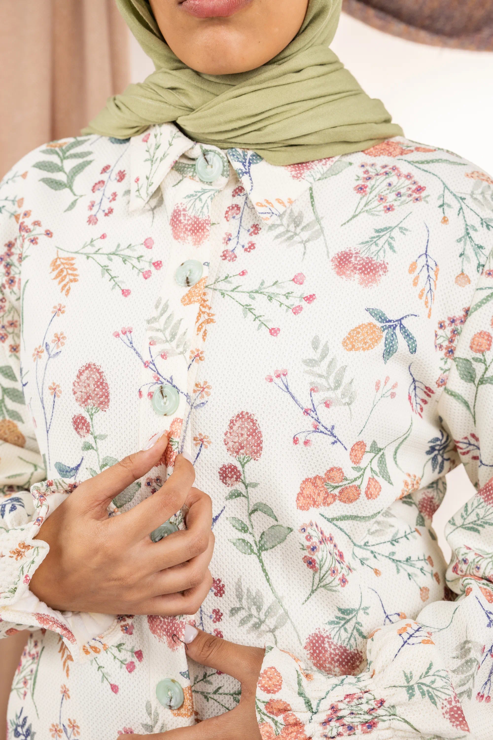 Pastel Dress - White