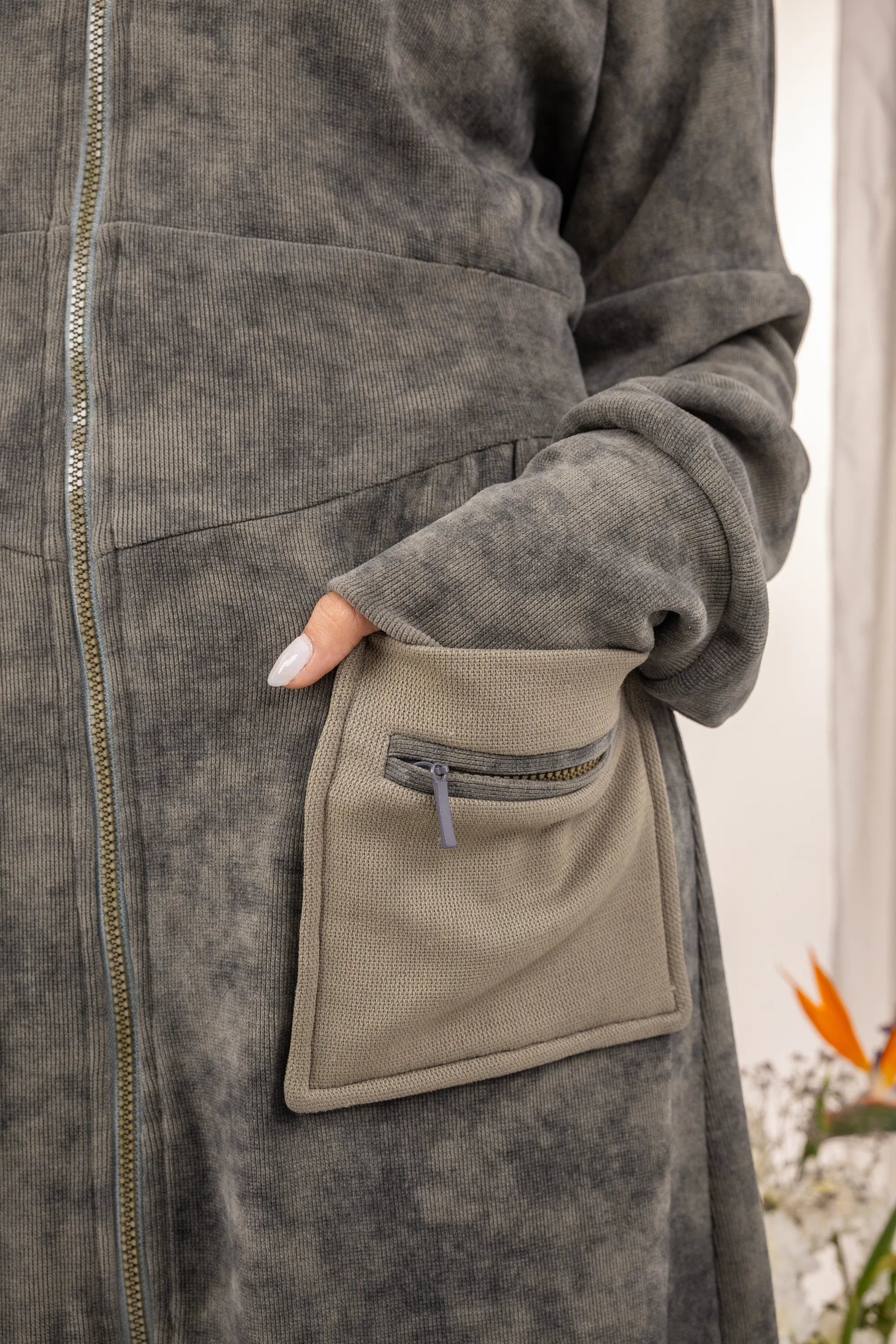 Pocket Dress - Olive