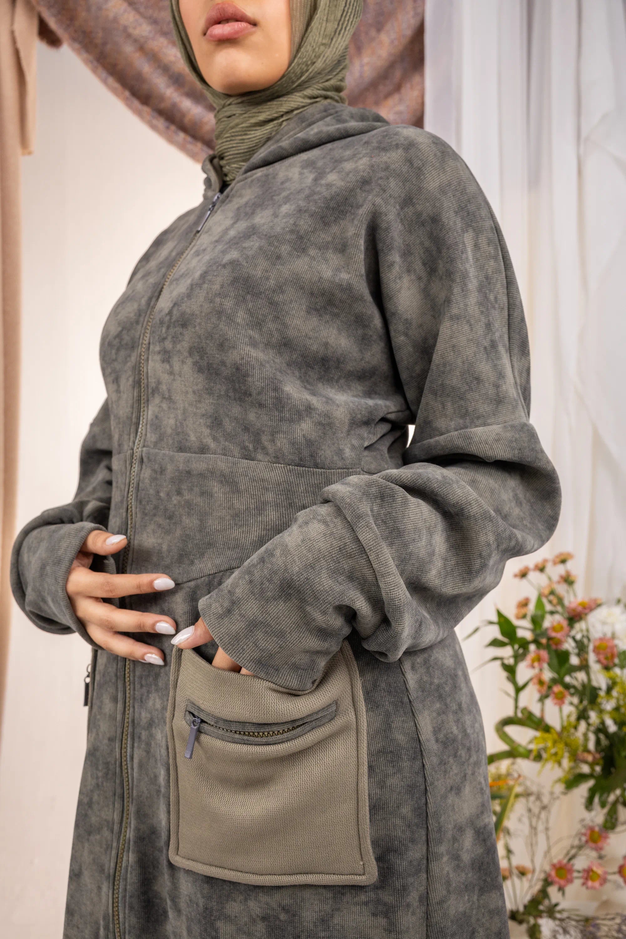 Pocket Dress - Olive