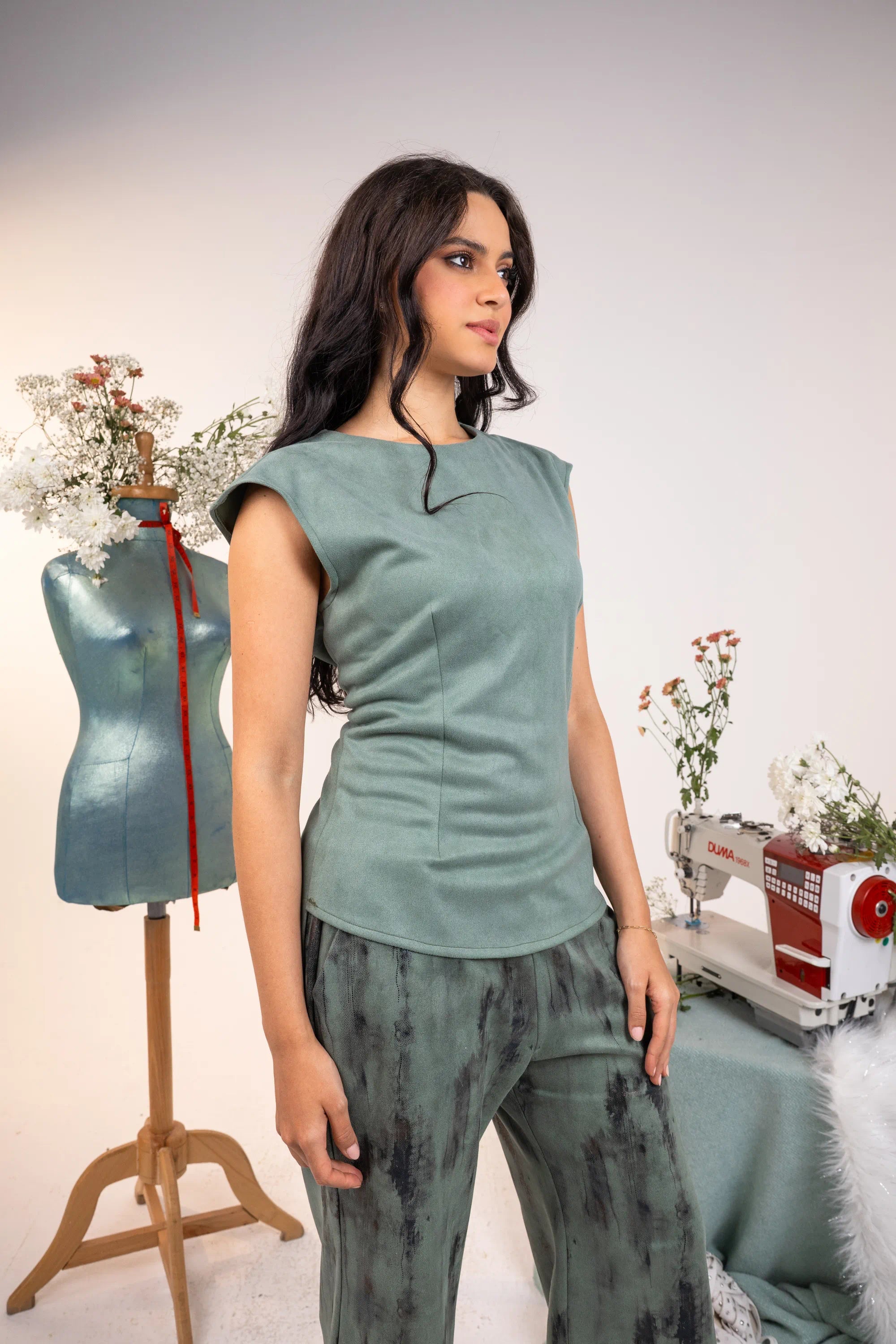 Brushed Top cut - Mint