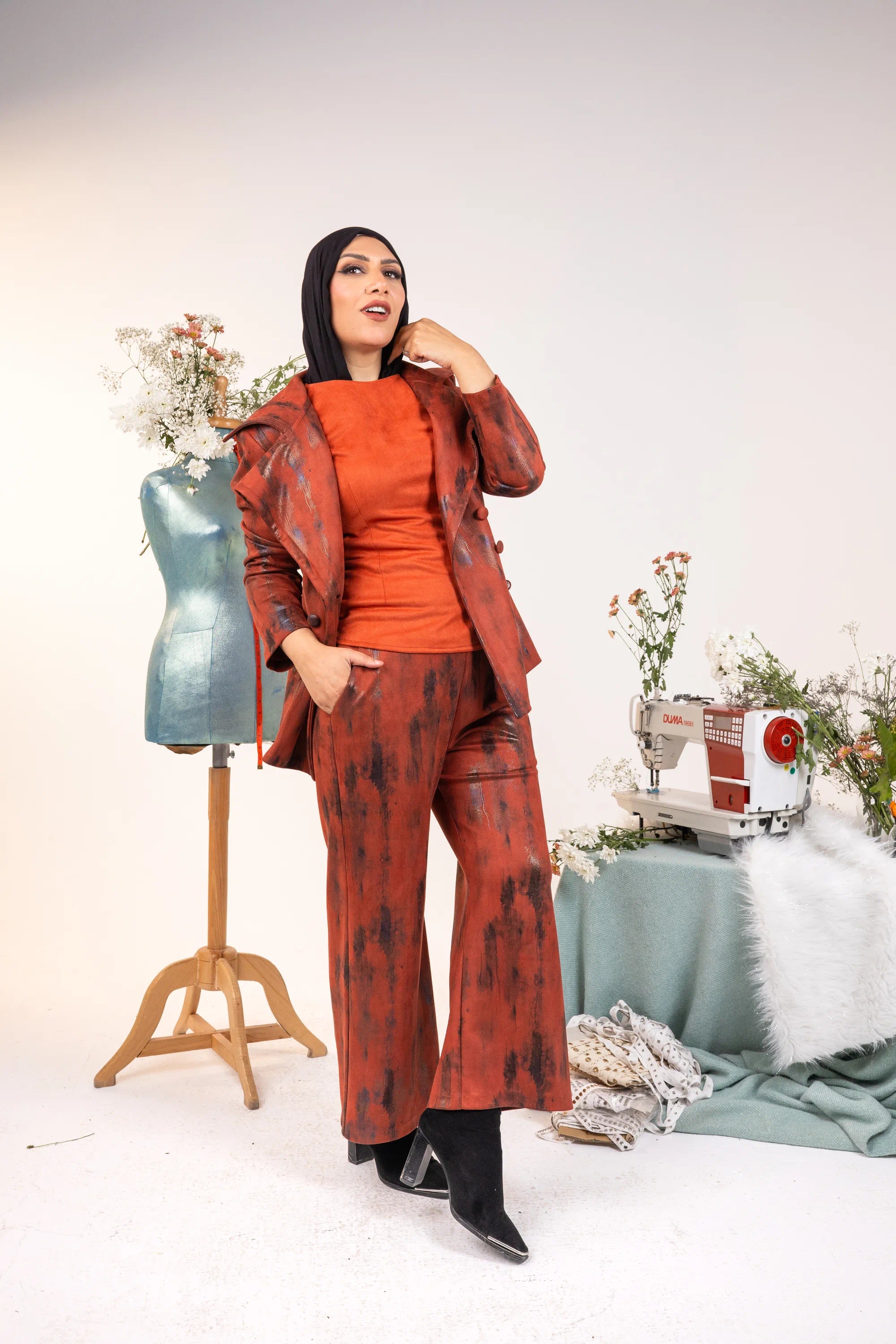 Brushed Set - Orange