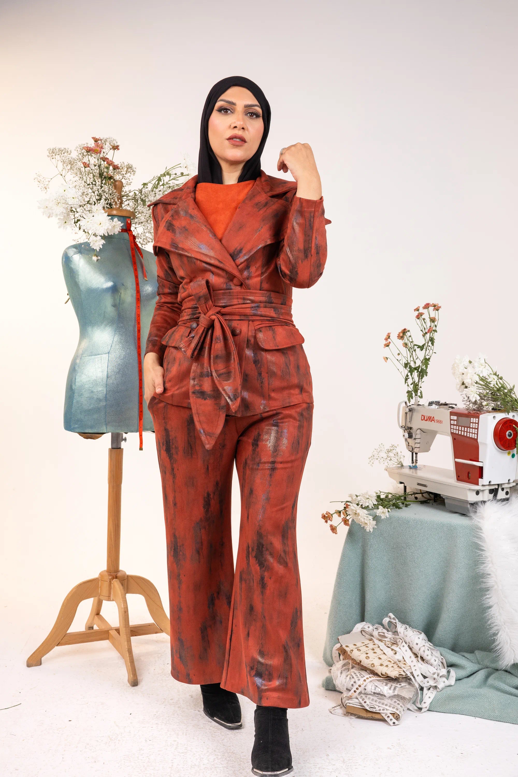 Brushed Set - Orange