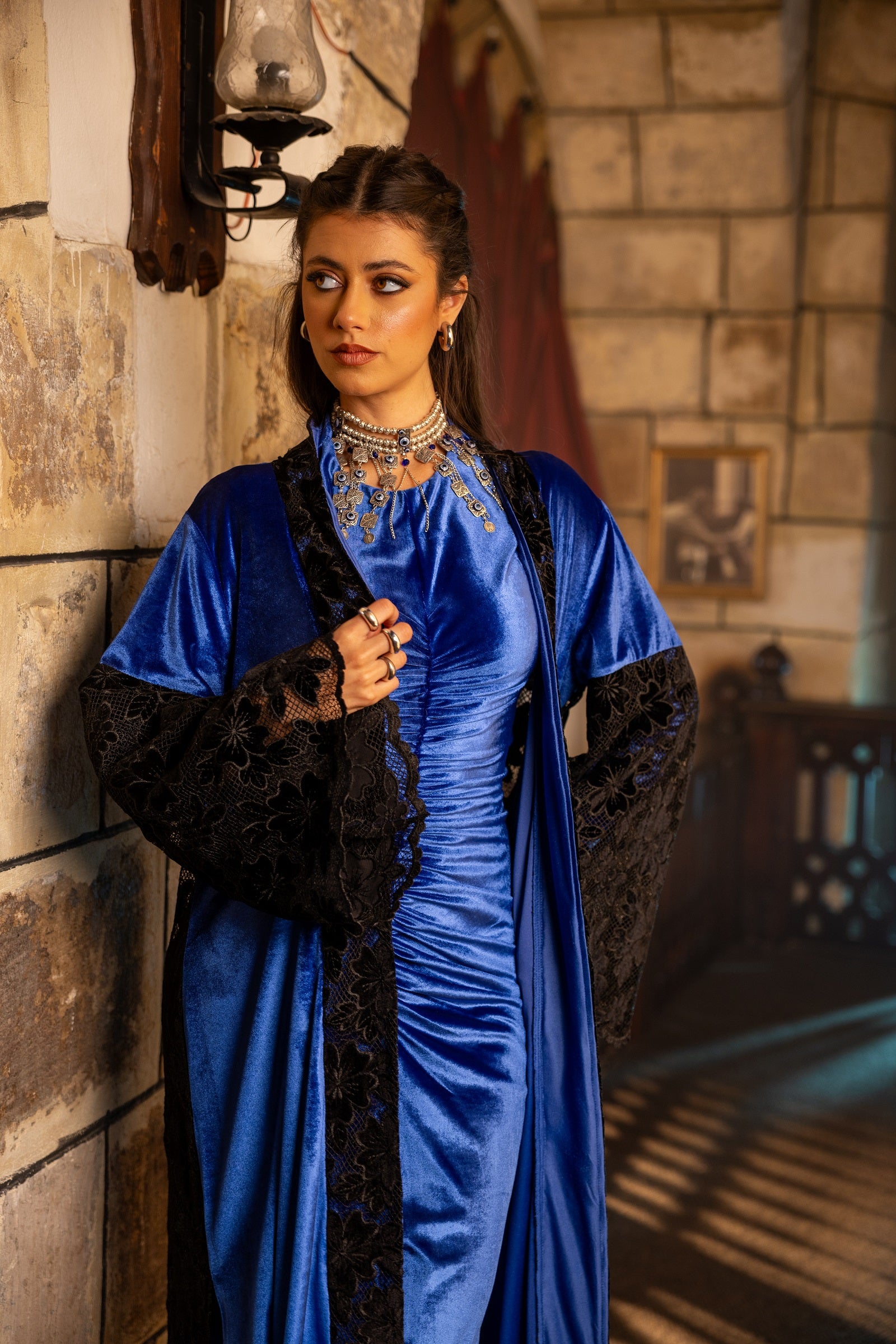 Safa Dress - Royal Blue