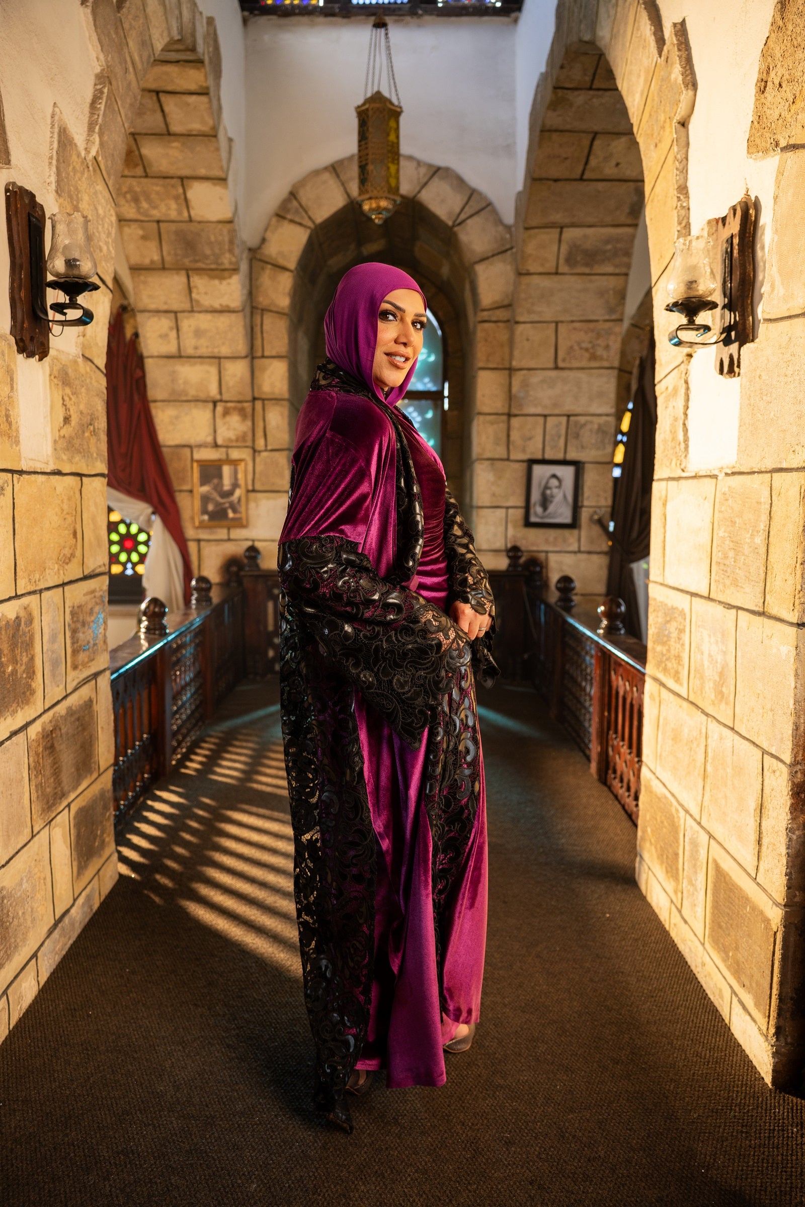 Safa Kaftan – Mauve