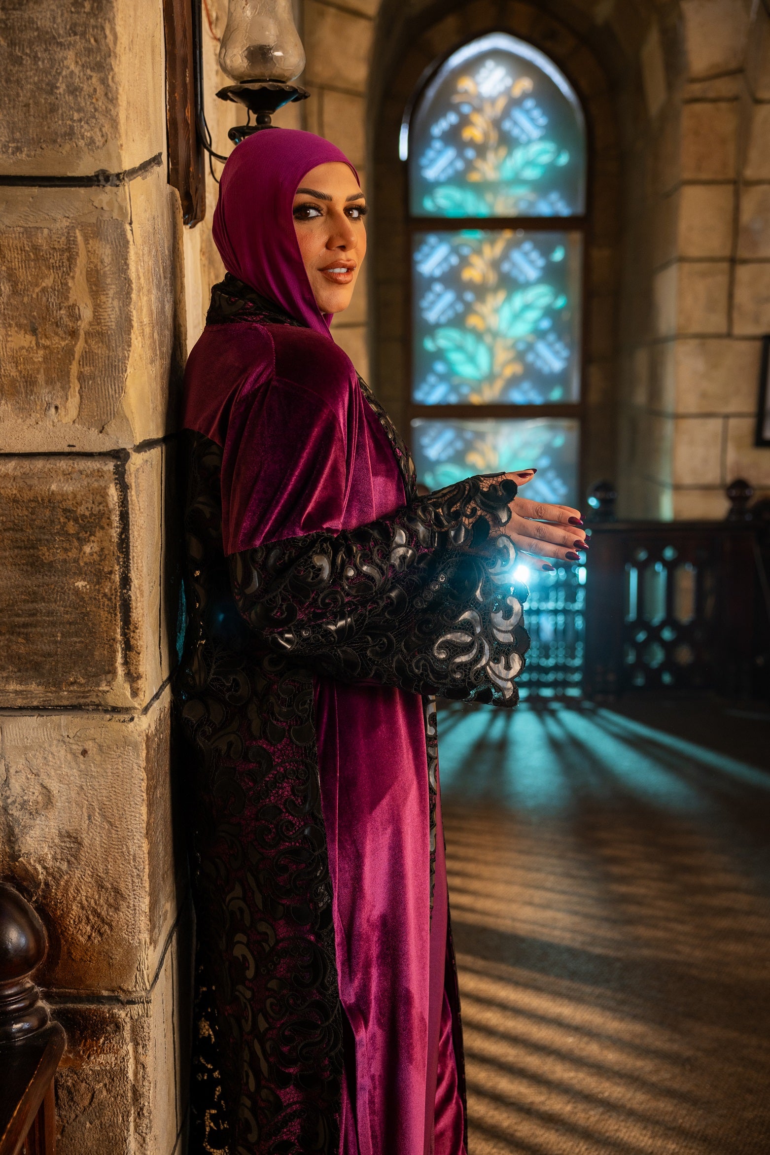 Safa Kaftan – Mauve