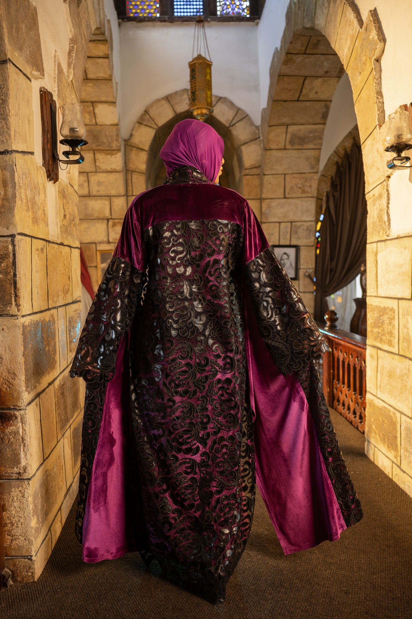 Safa Kaftan – Mauve