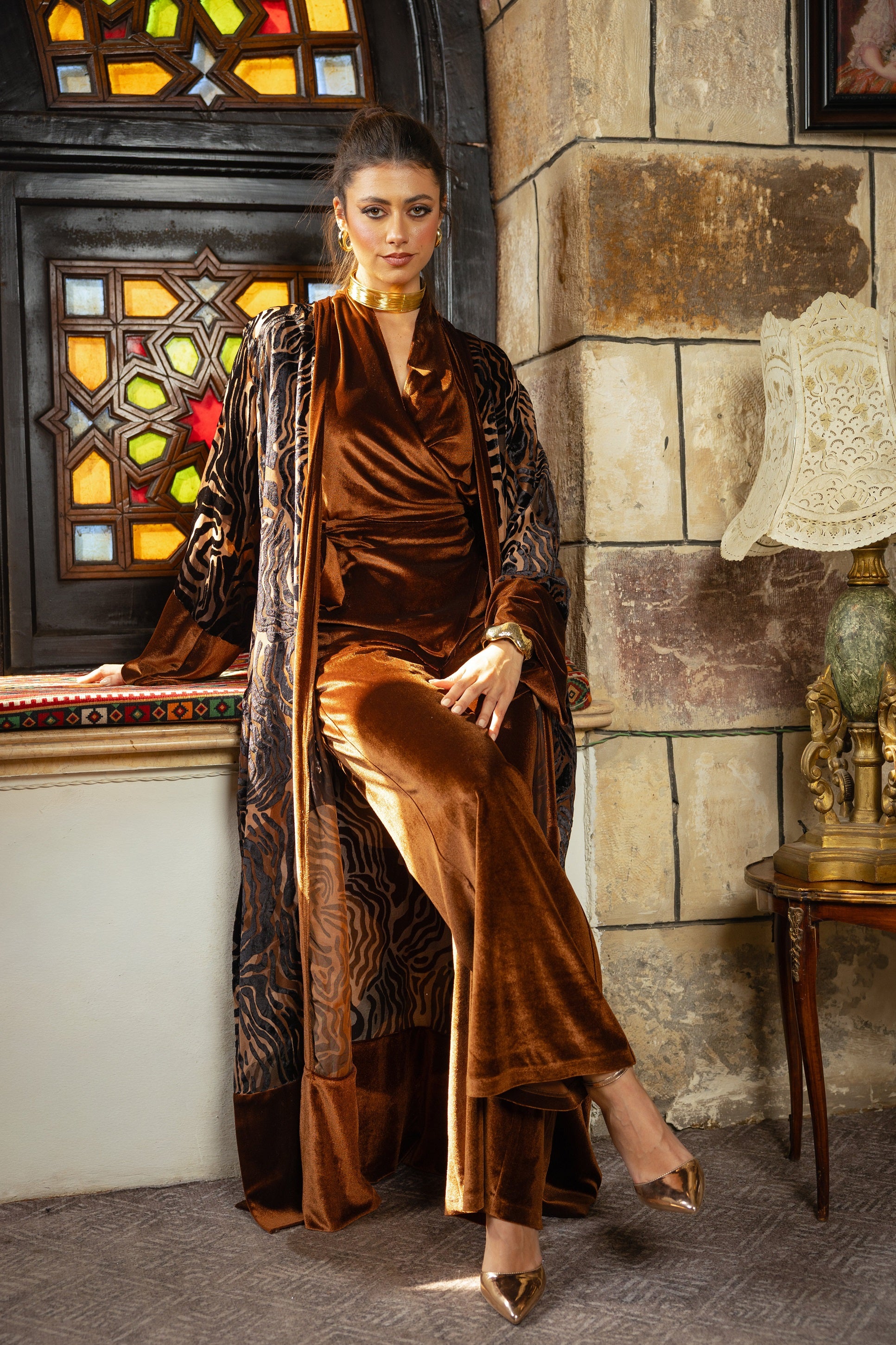 Sidq Kaftan -  Brown