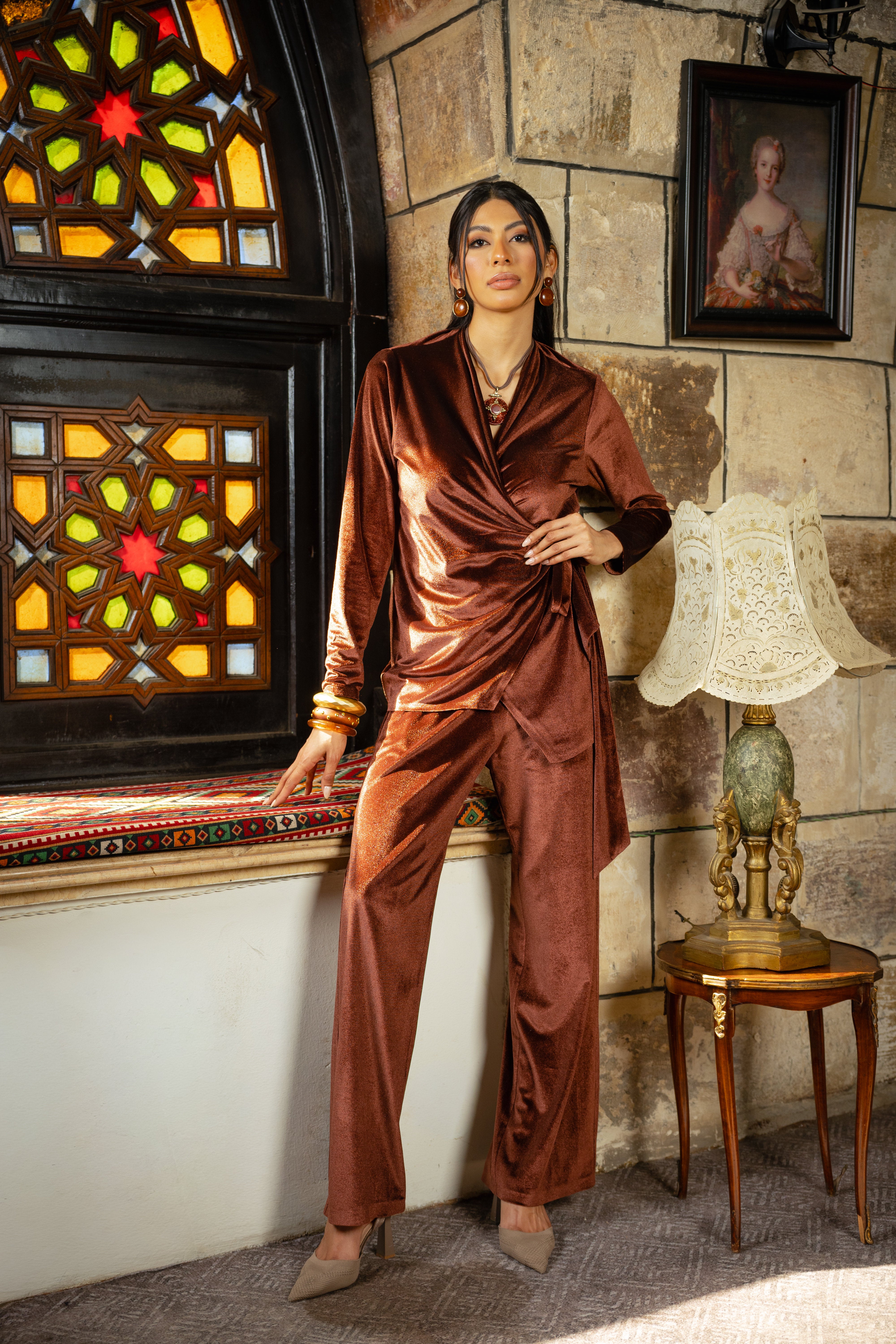 Sidq Suit- Coffee Brown