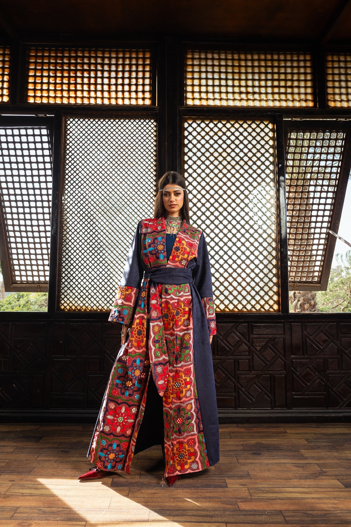 Ikhlas Kaftan - Navy