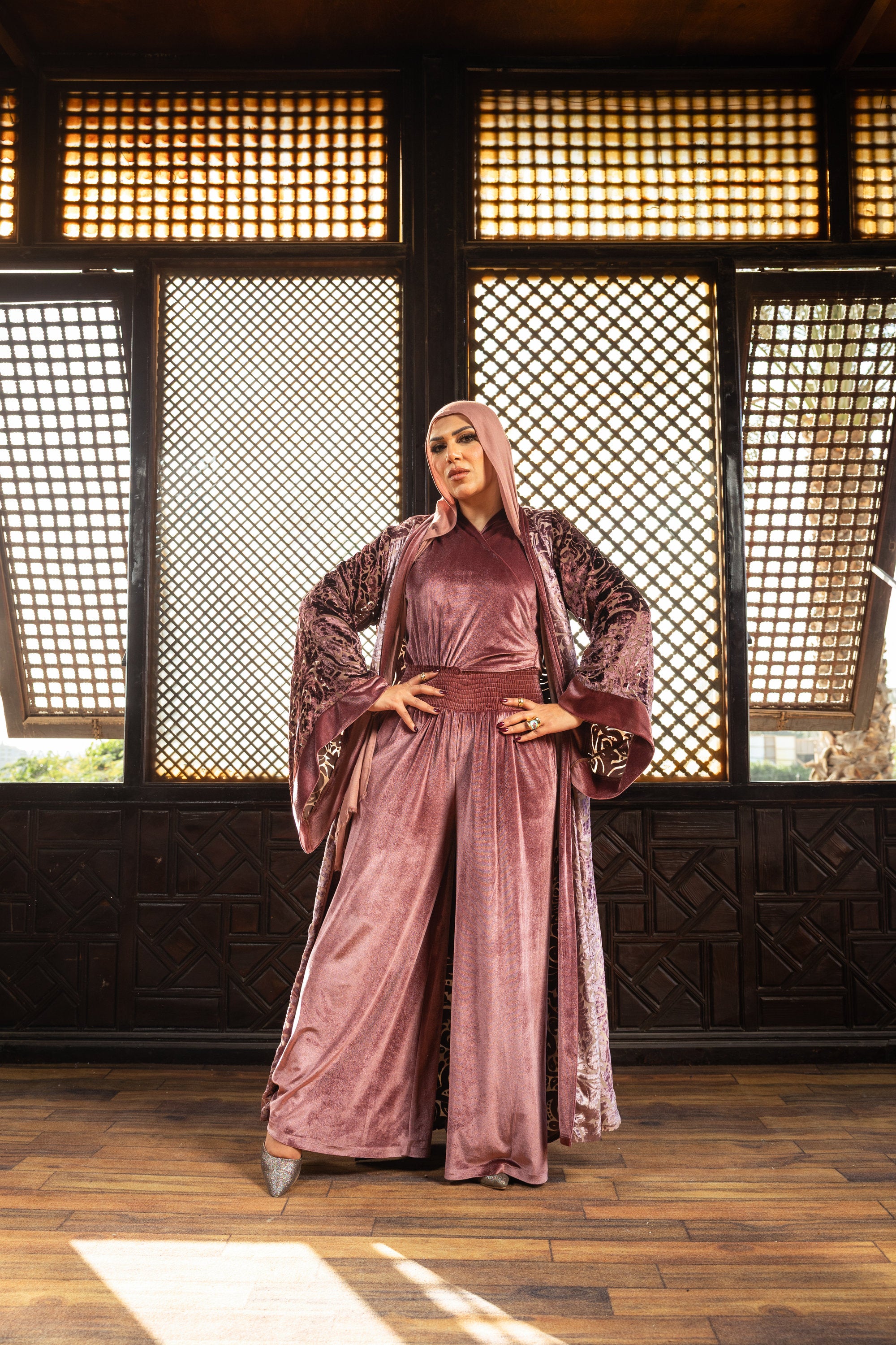 Ataa Suit - Dusty Rose