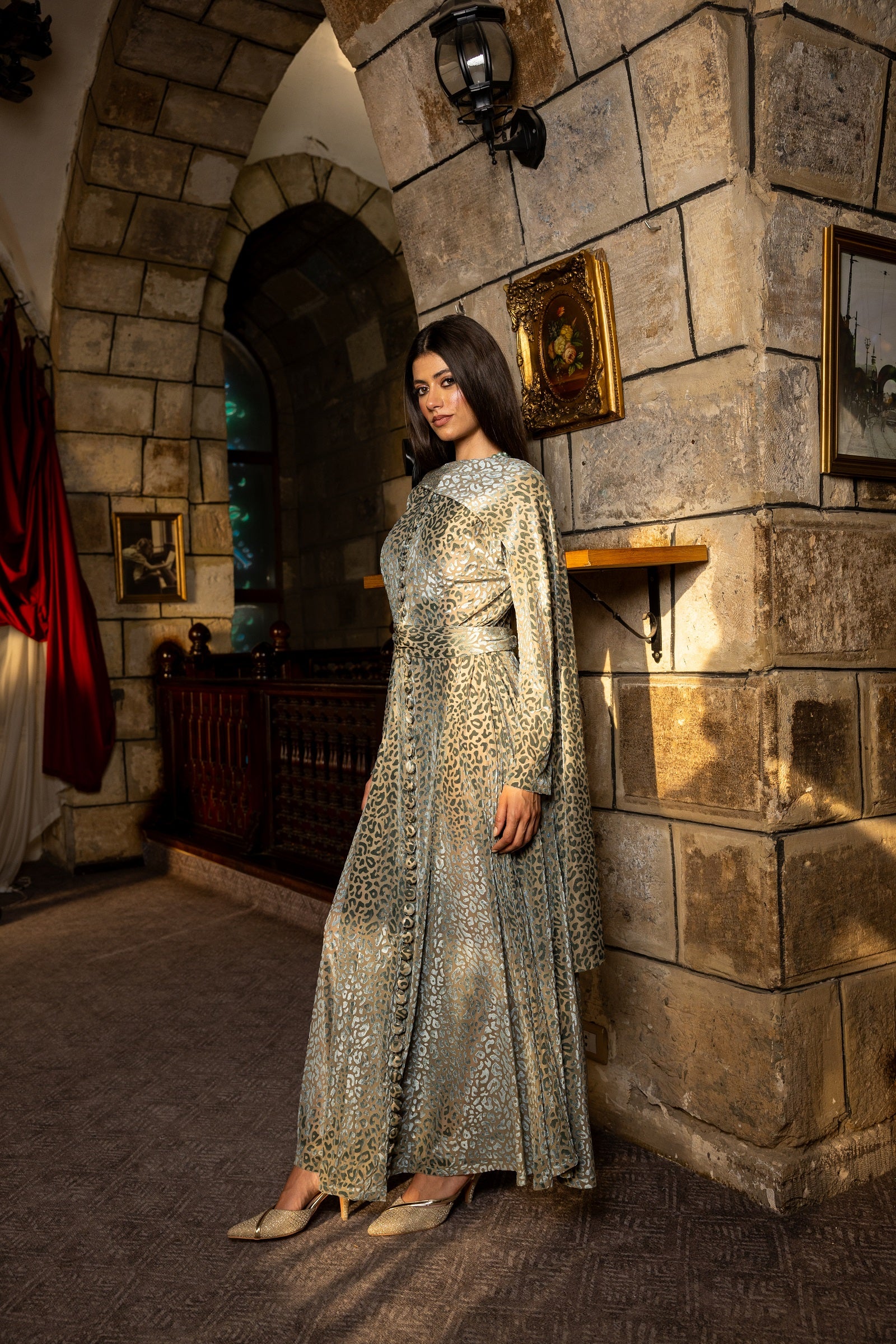 Alyiaa Dress - Silver Grey