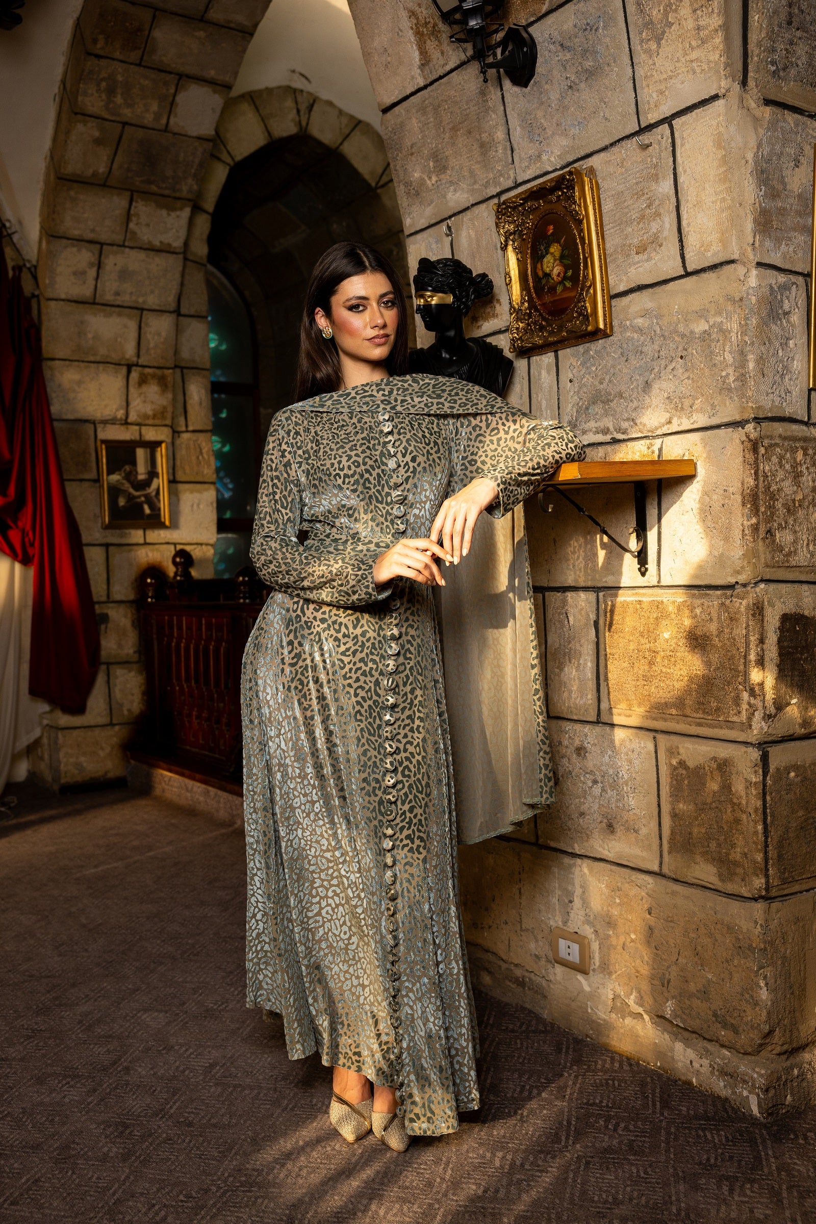 Alyiaa Dress - Silver Grey