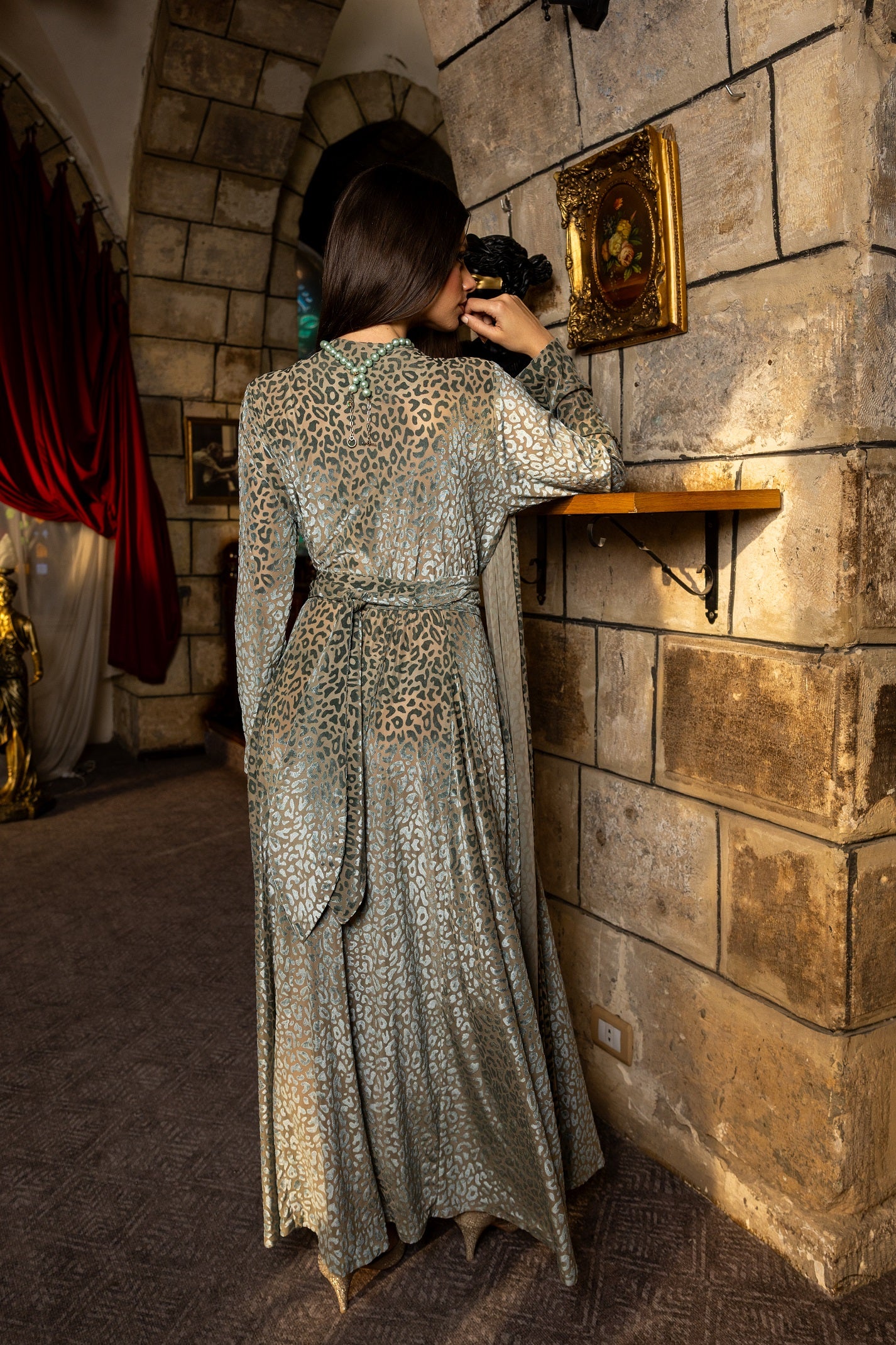 Alyiaa Dress - Silver Grey