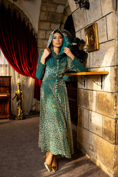 Alyiaa Dress -  Emerald Green