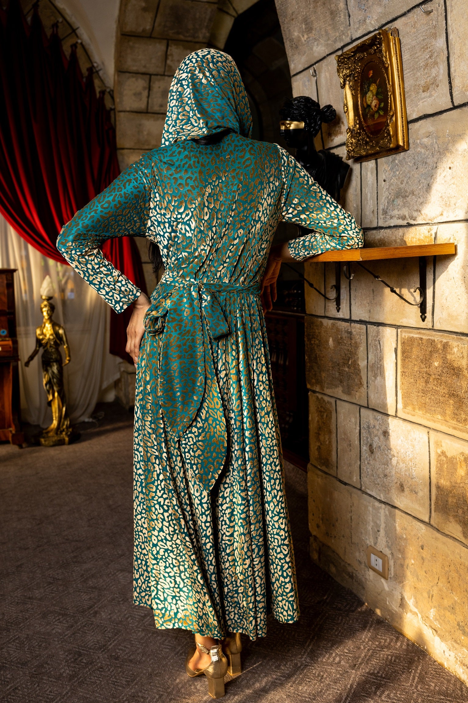 Alyiaa Dress -  Emerald Green