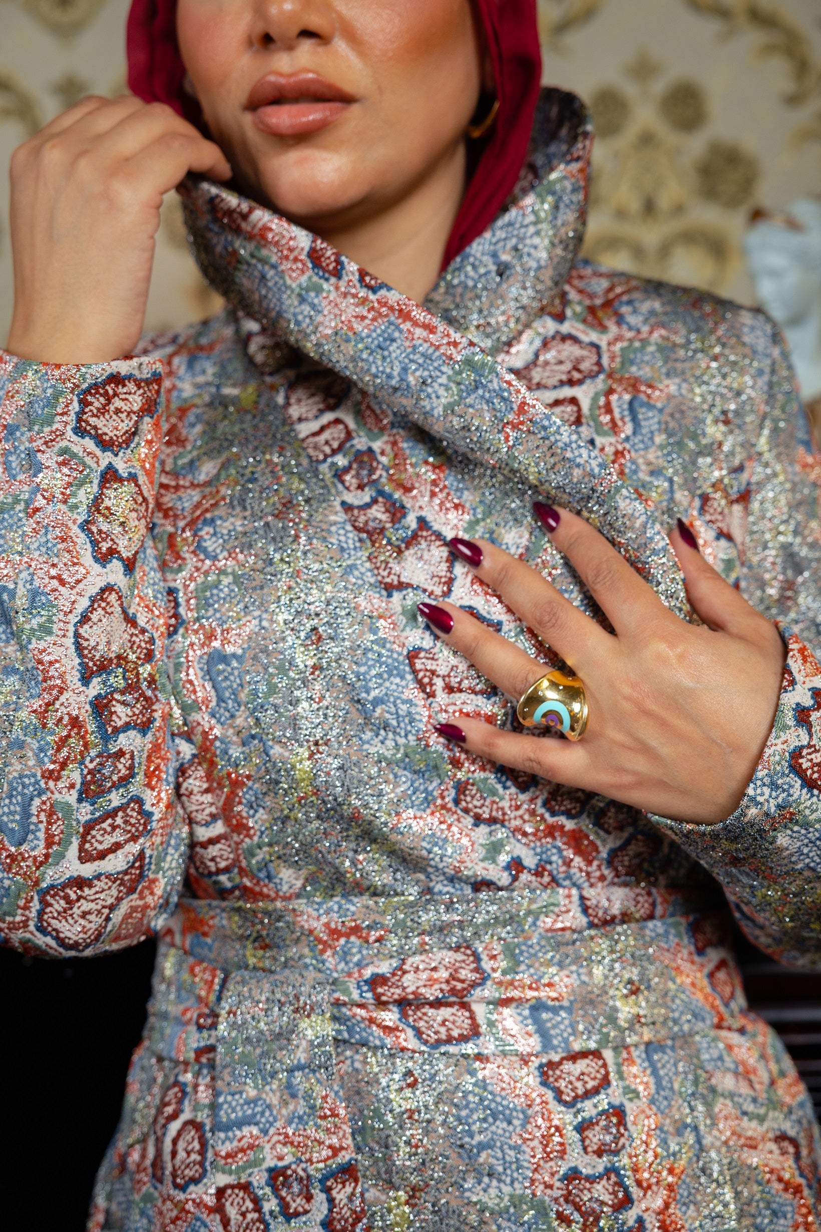 Barka Jacket - WineRed