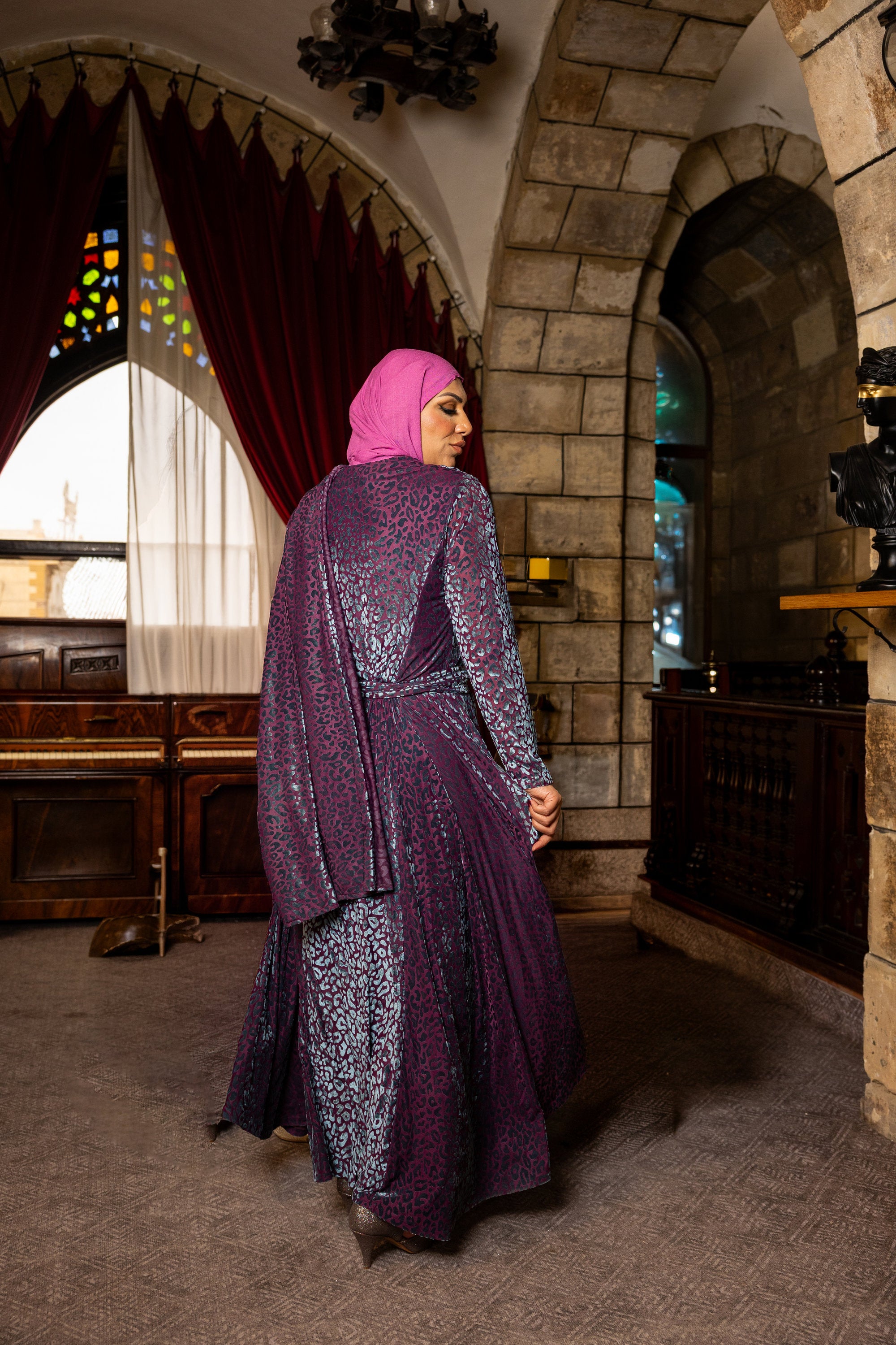 Alyiaa Dress -  Royal Purple