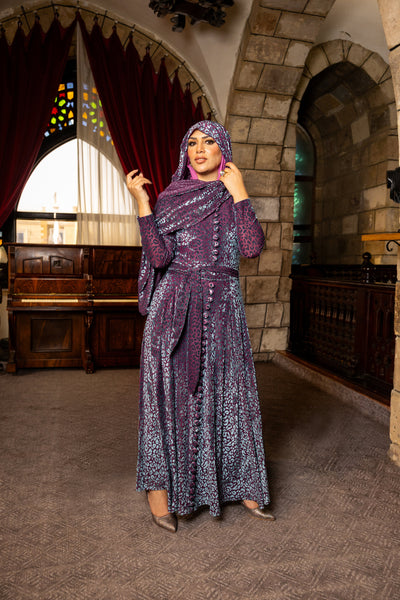 Alyiaa Dress -  Royal Purple