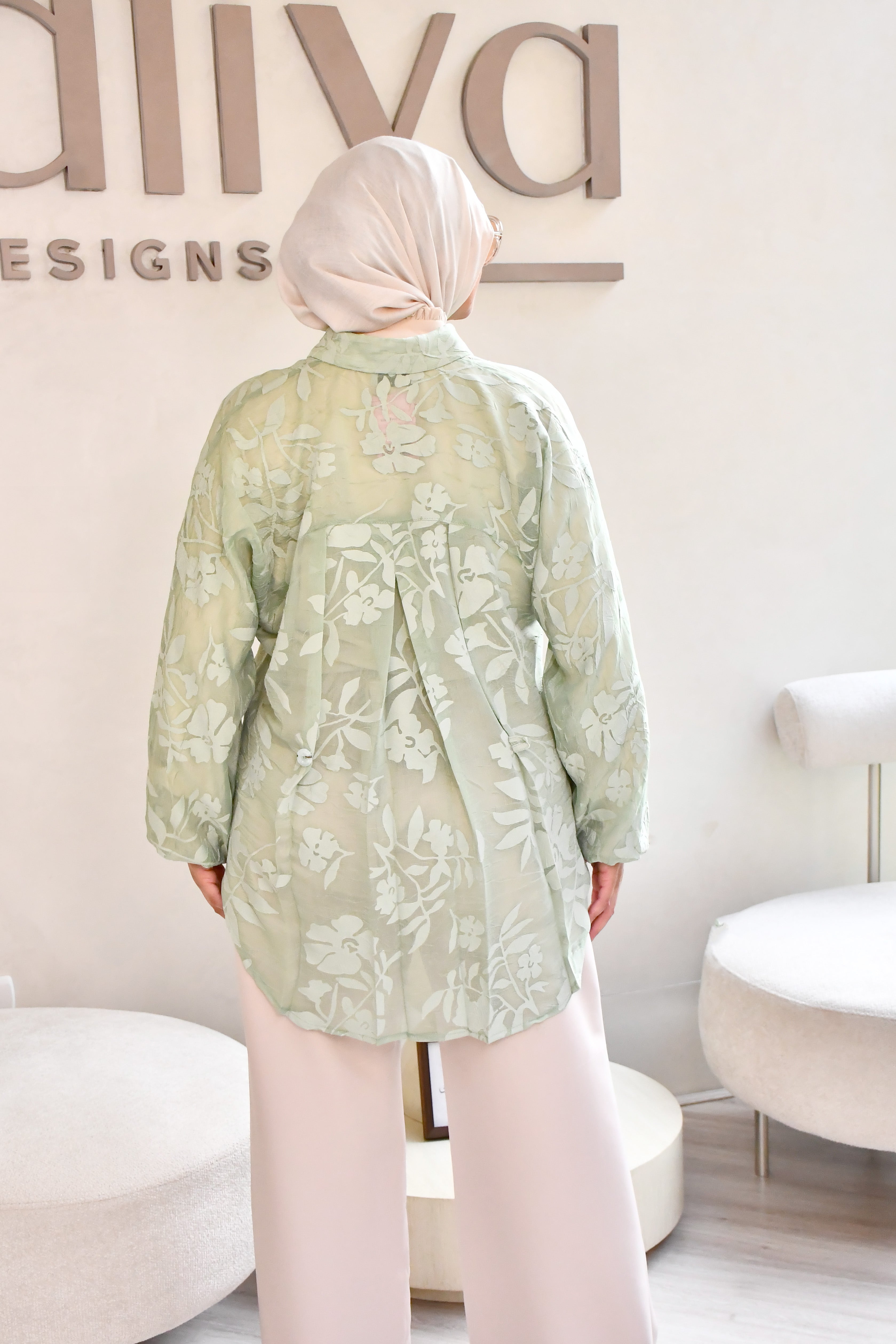 Floral Textured Shirt