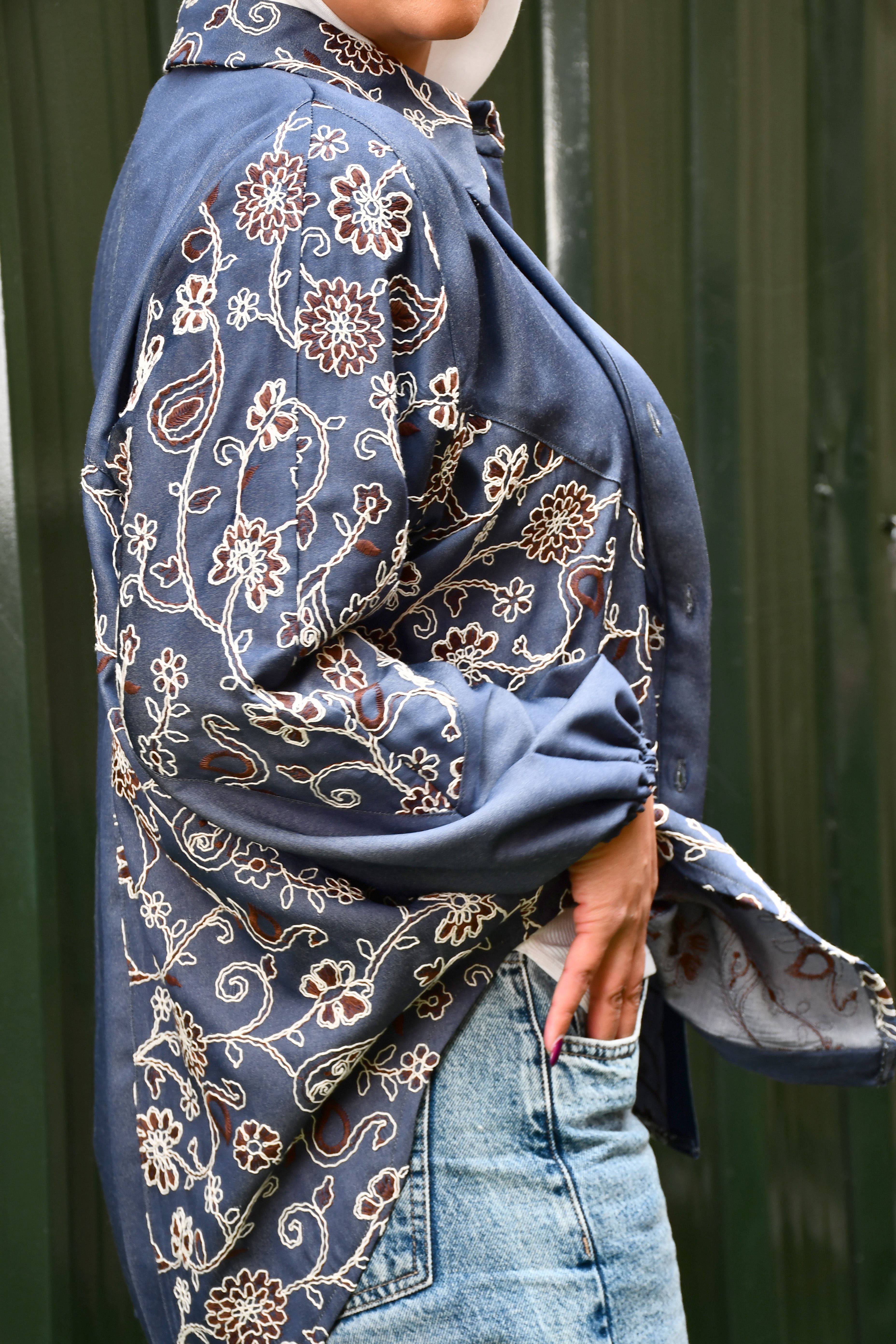Blue Bloom Shirt