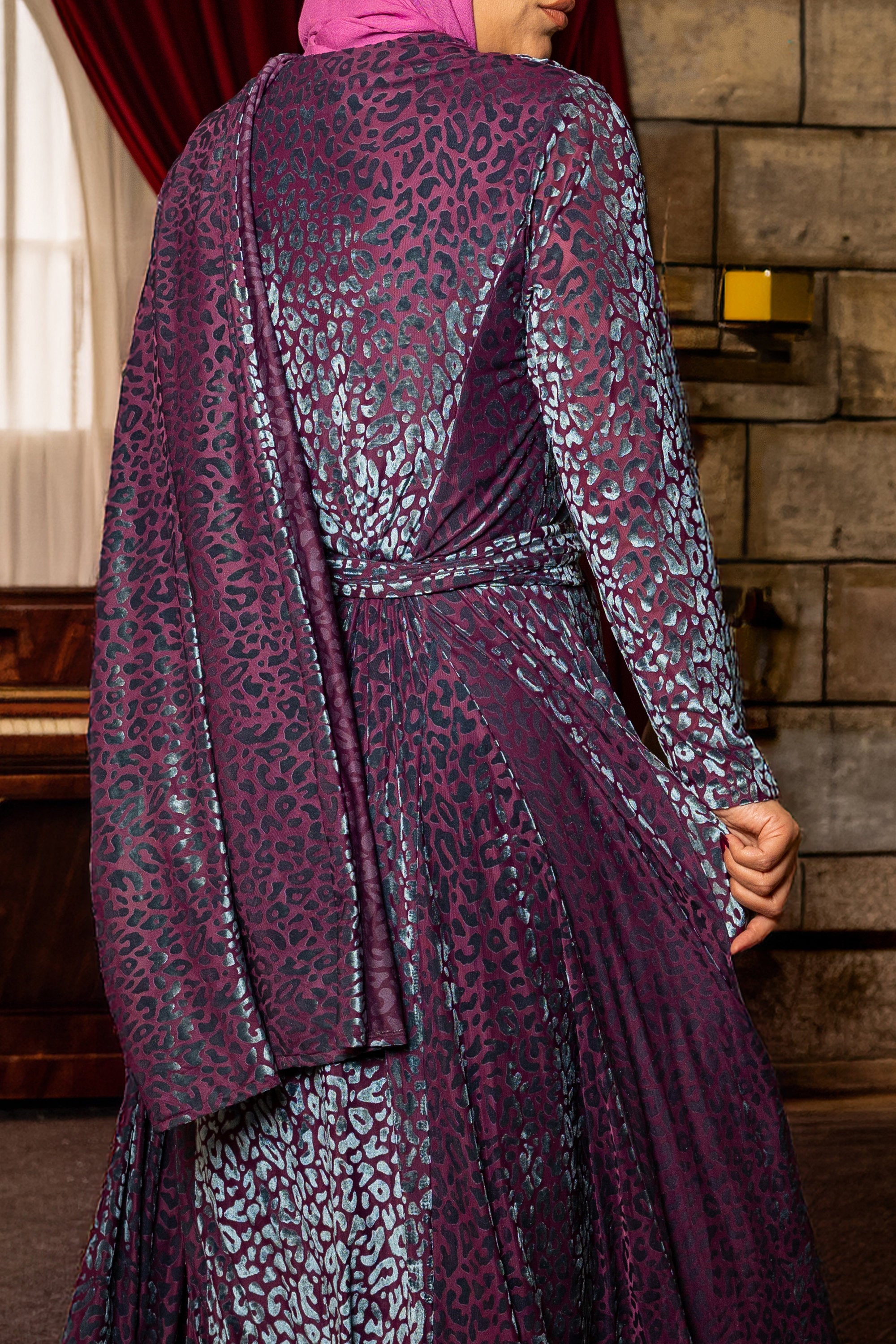 Alyiaa Dress -  Royal Purple