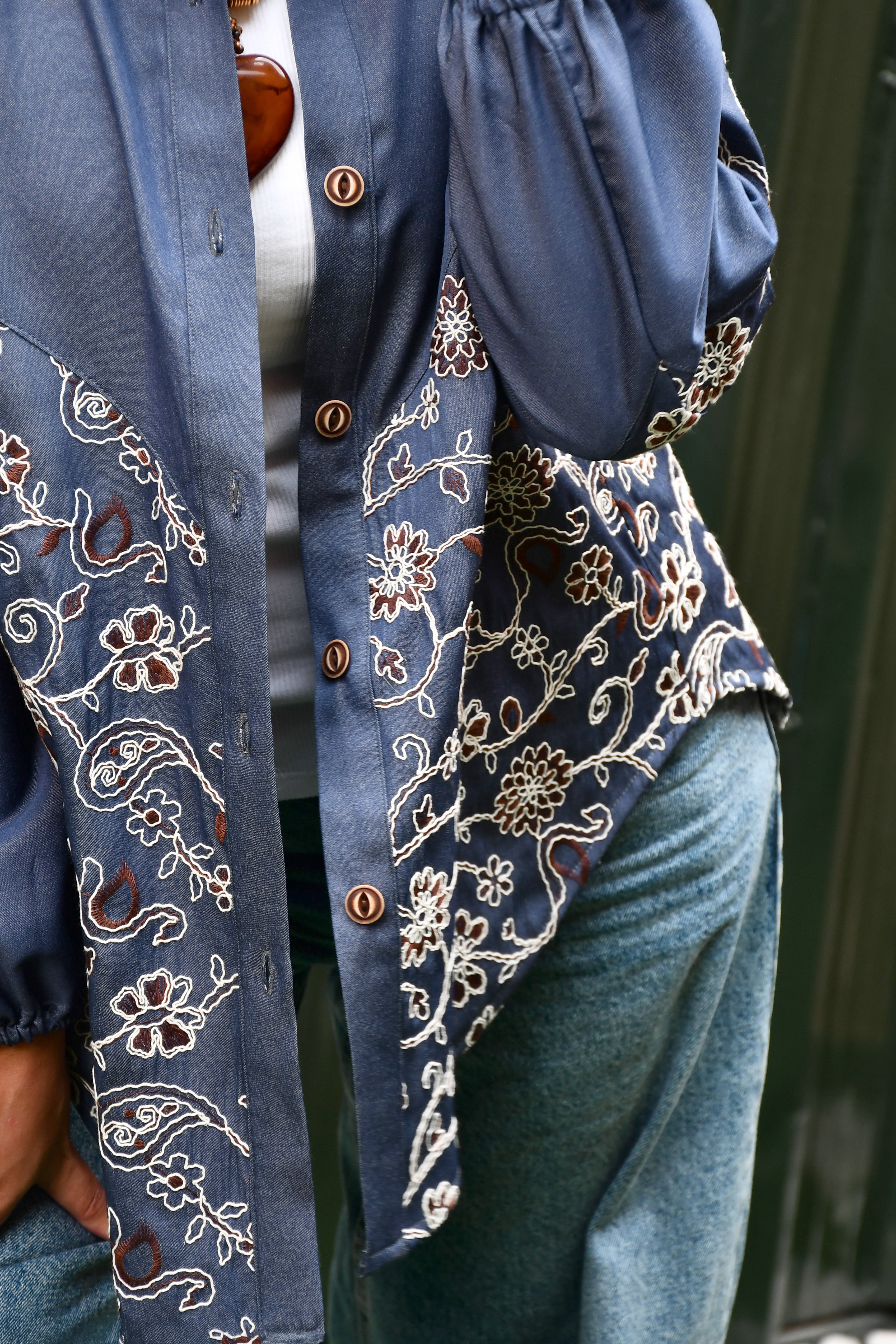 Blue Bloom Shirt