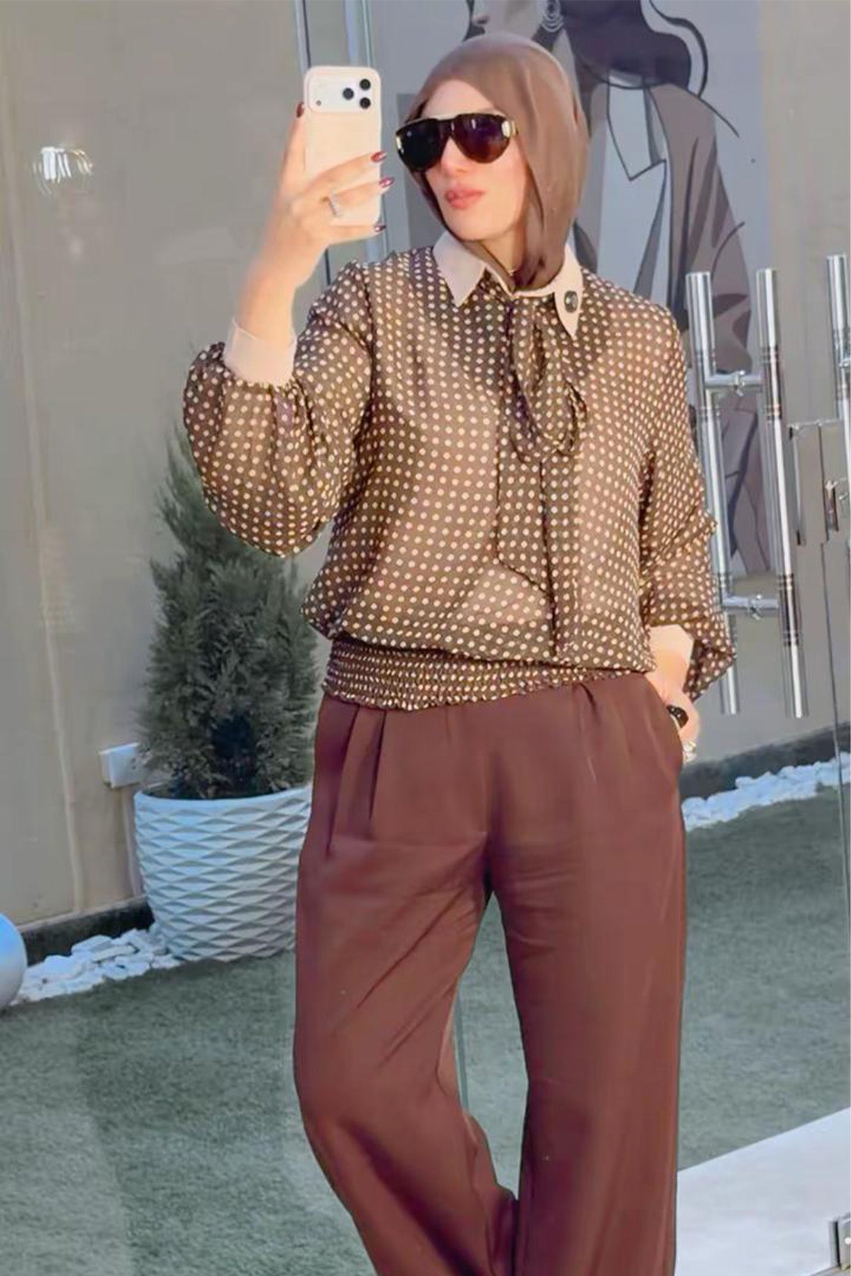 Polka Dot Muse Blouse