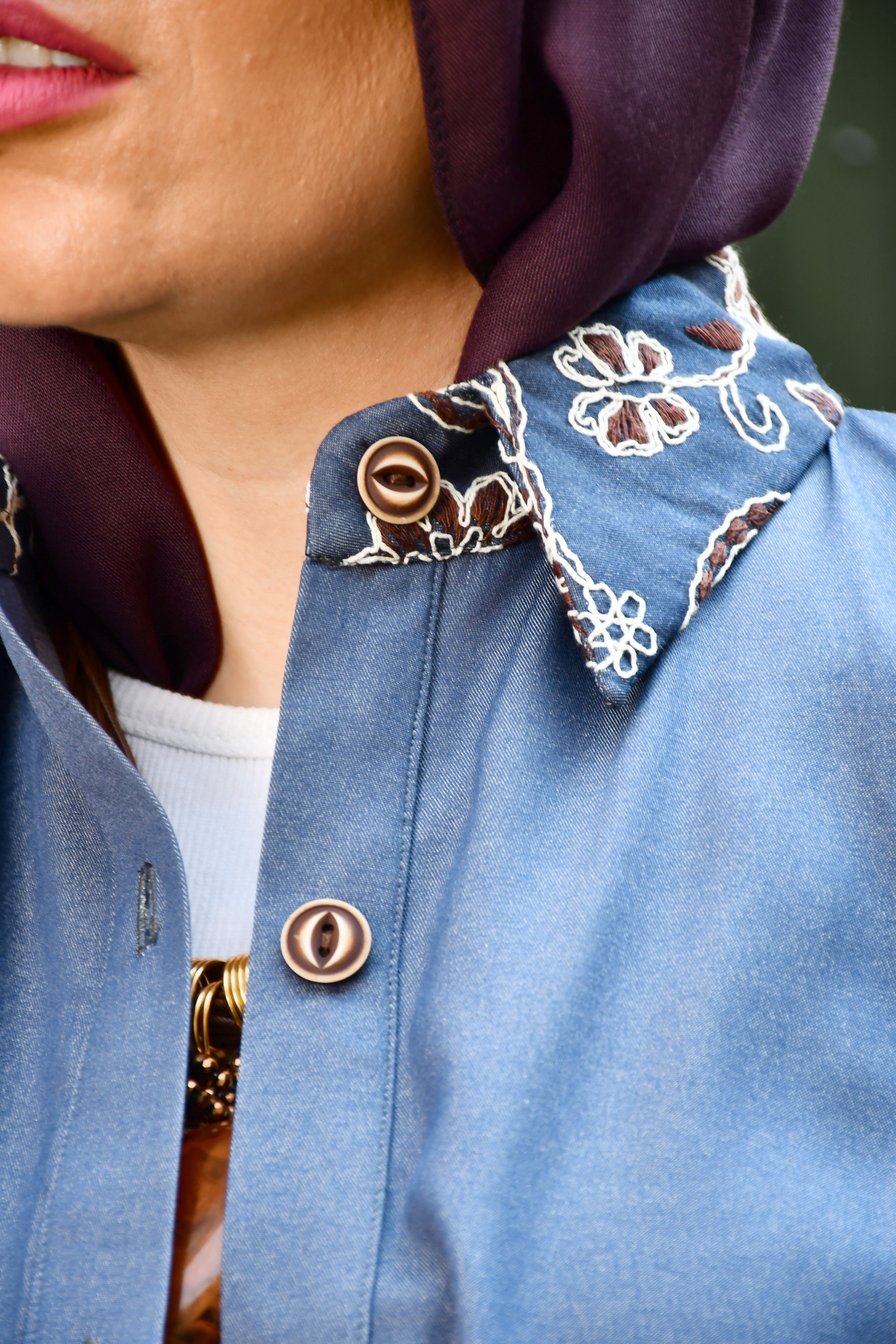 Blue Bloom Shirt