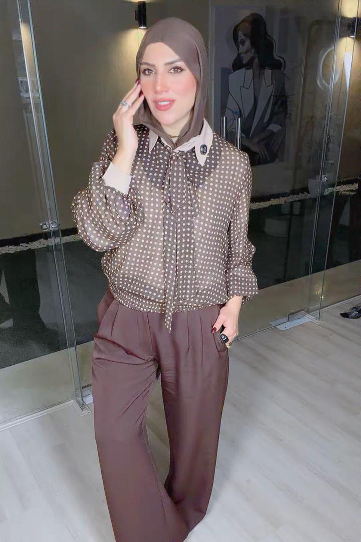 Polka Dot Muse Blouse