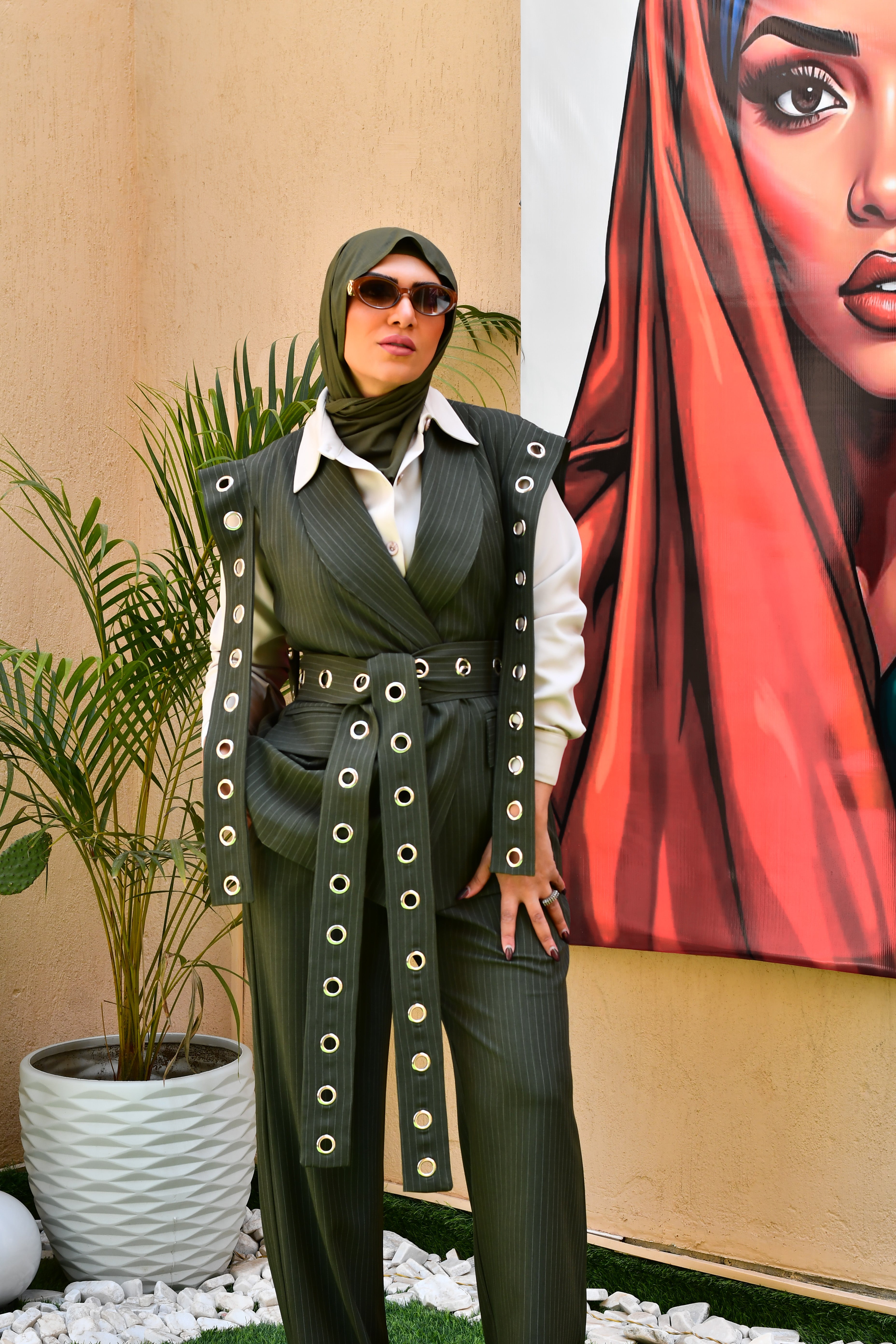 Eyelet Vest