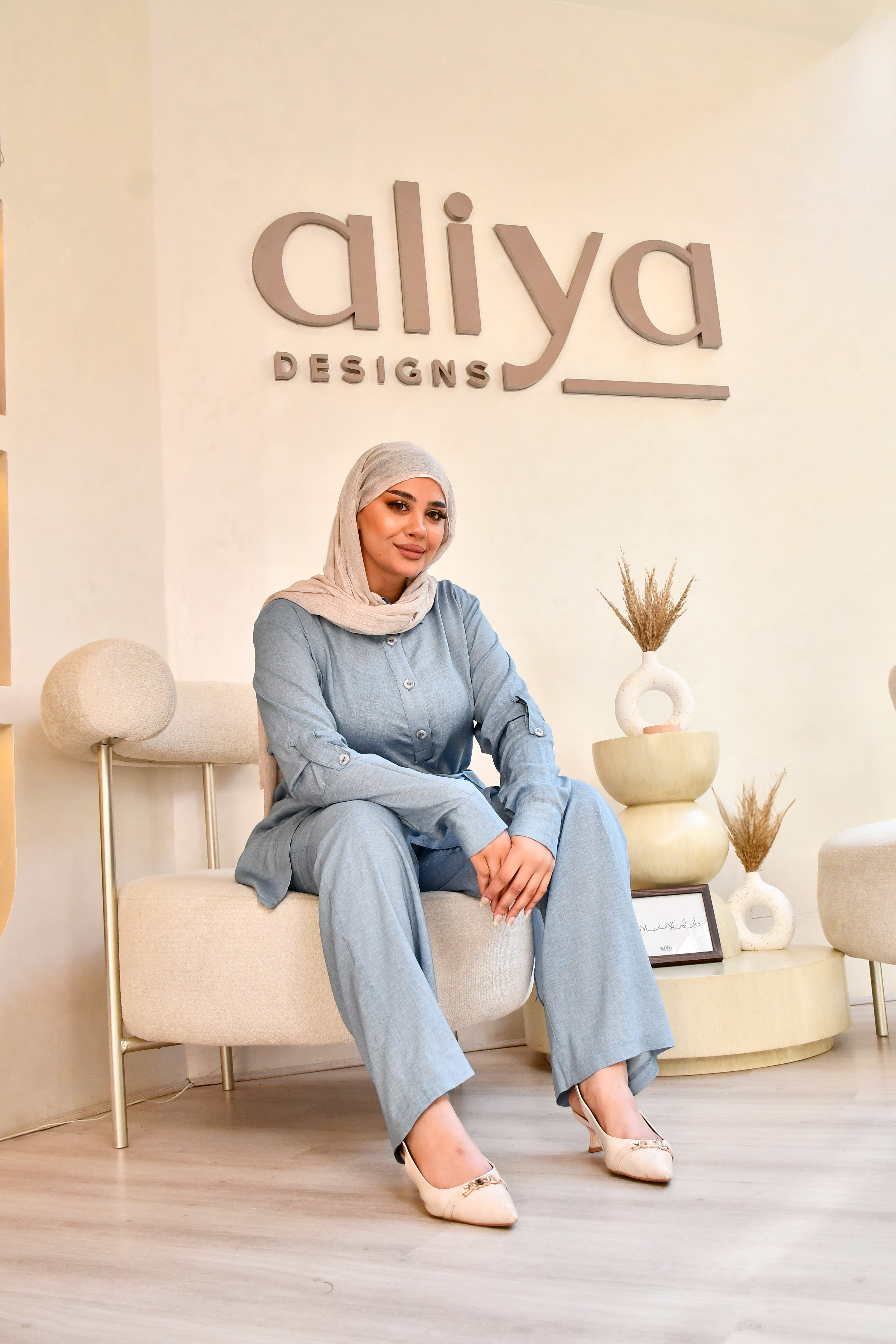 Soft Linen Suit