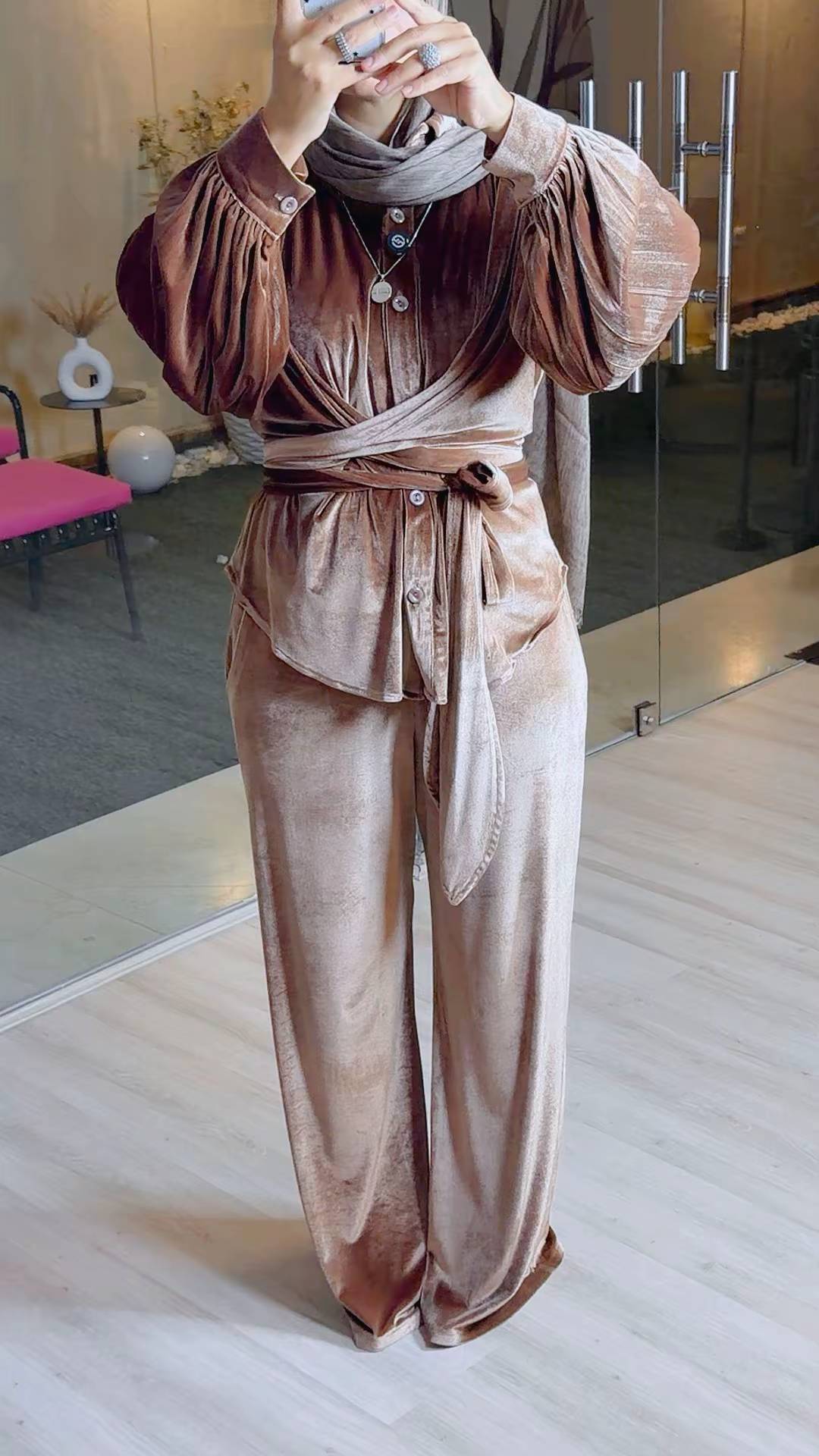 Soft Velvet Pants