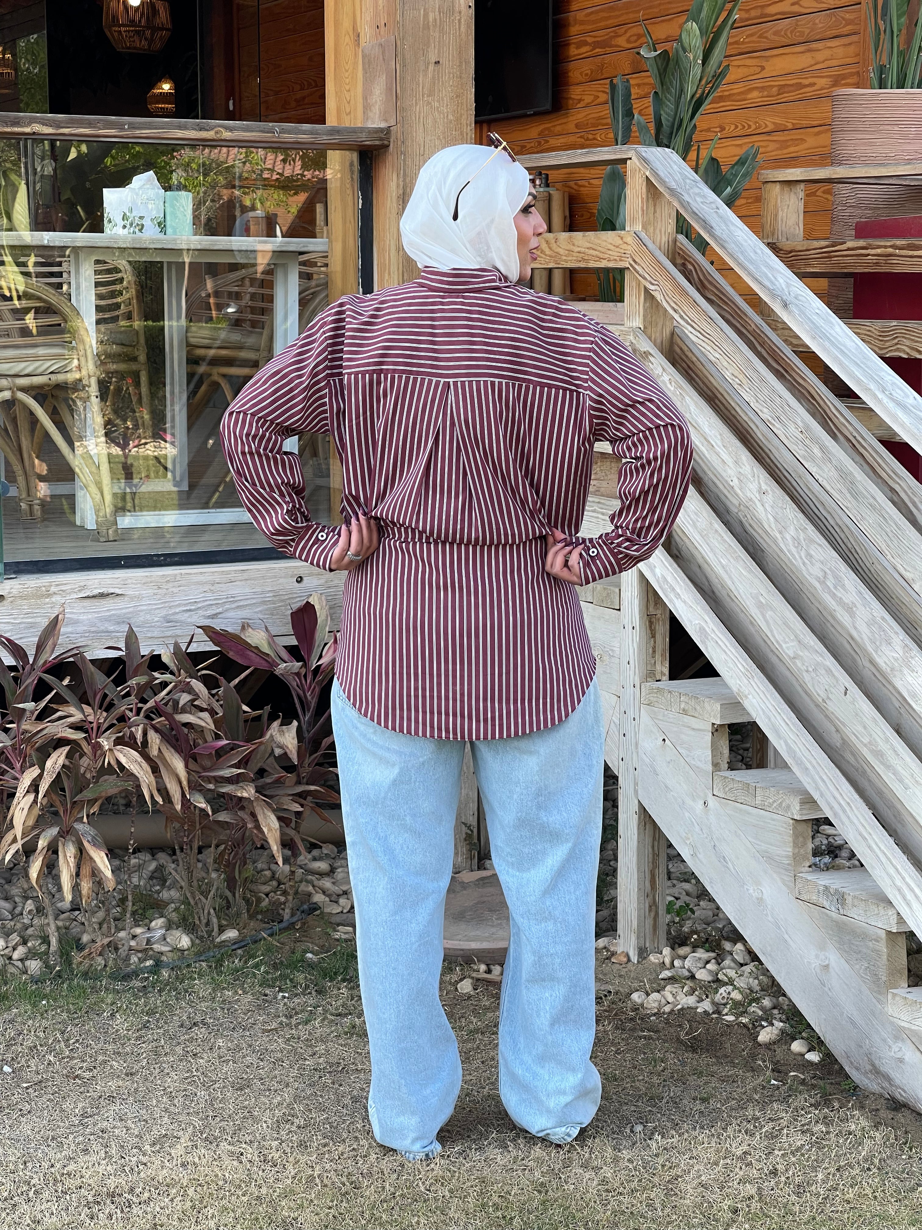 Lime Stripe Shirt