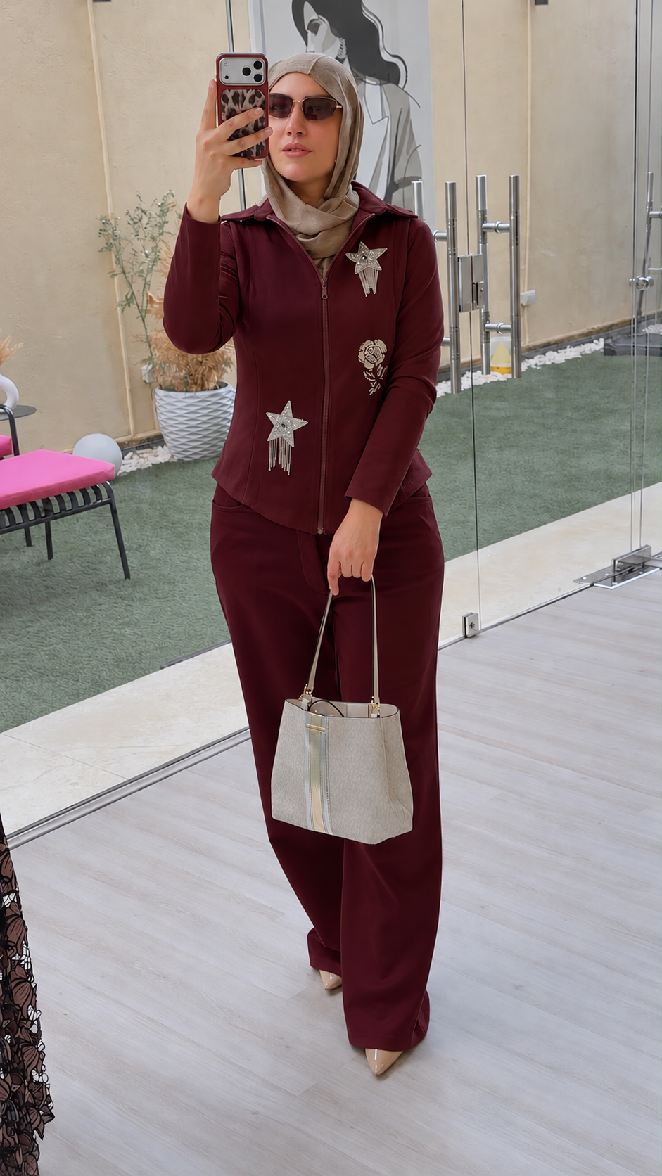 Suede Velvet Set