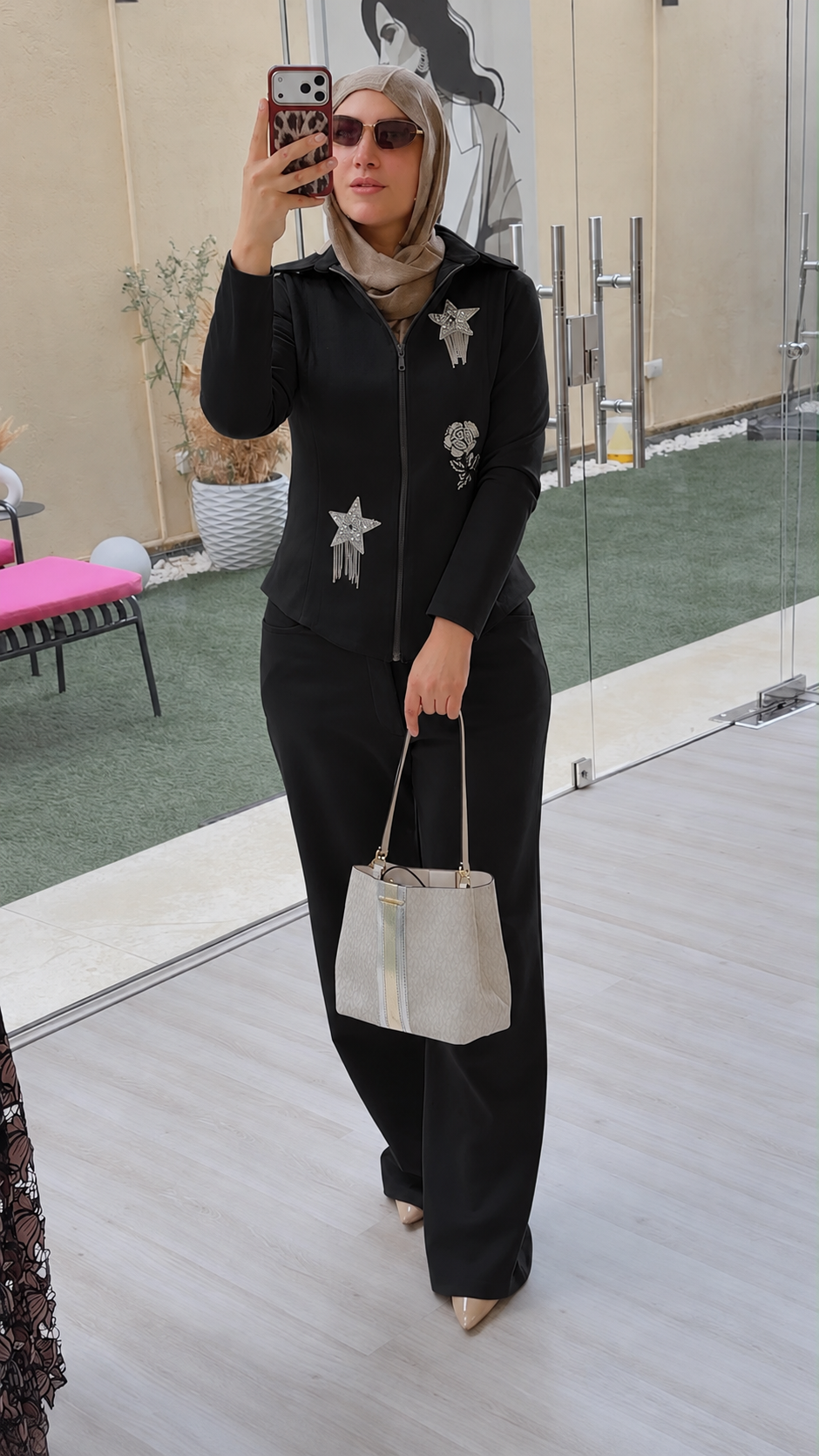 Suede Velvet Set