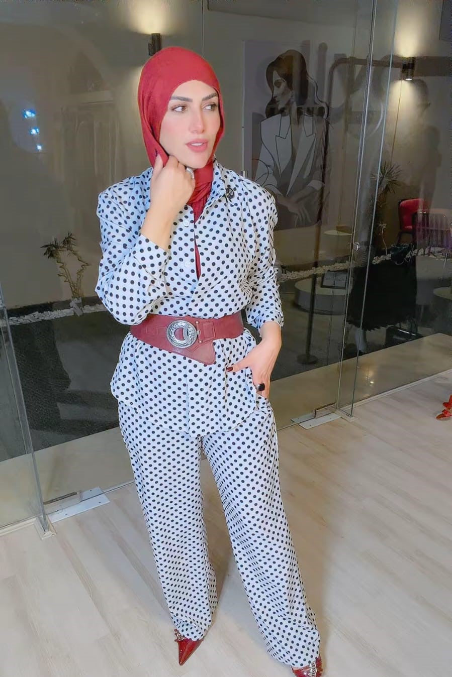 Dot Soft Crepe Set